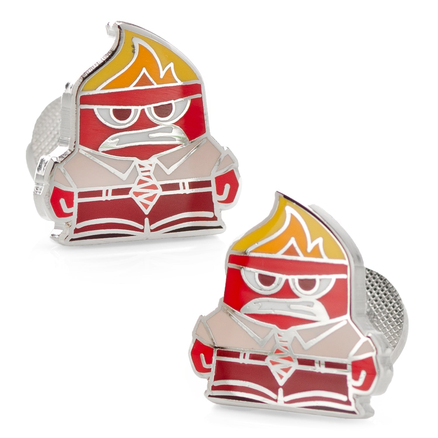 Disney Pixar Inside Out Anger Cufflinks