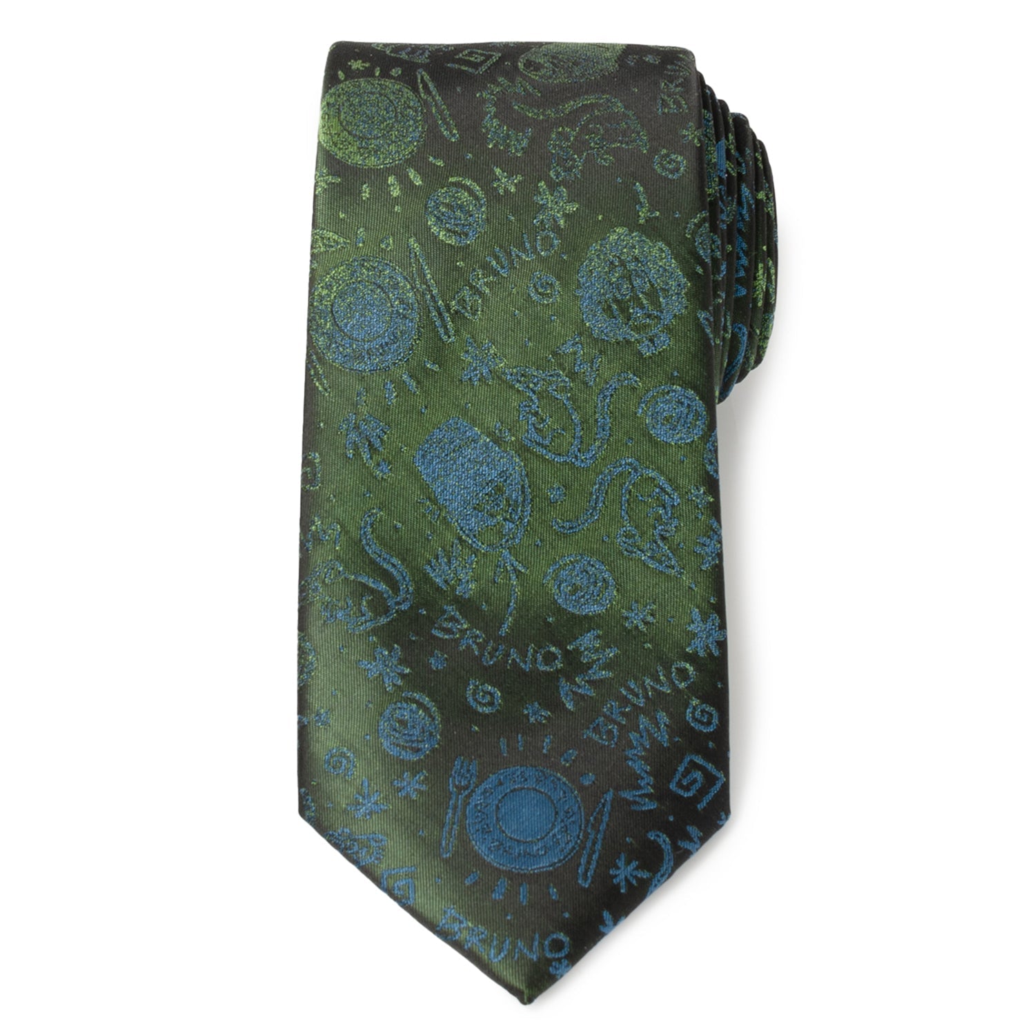 Disney Encanto Bruno Multi Black Men's Tie