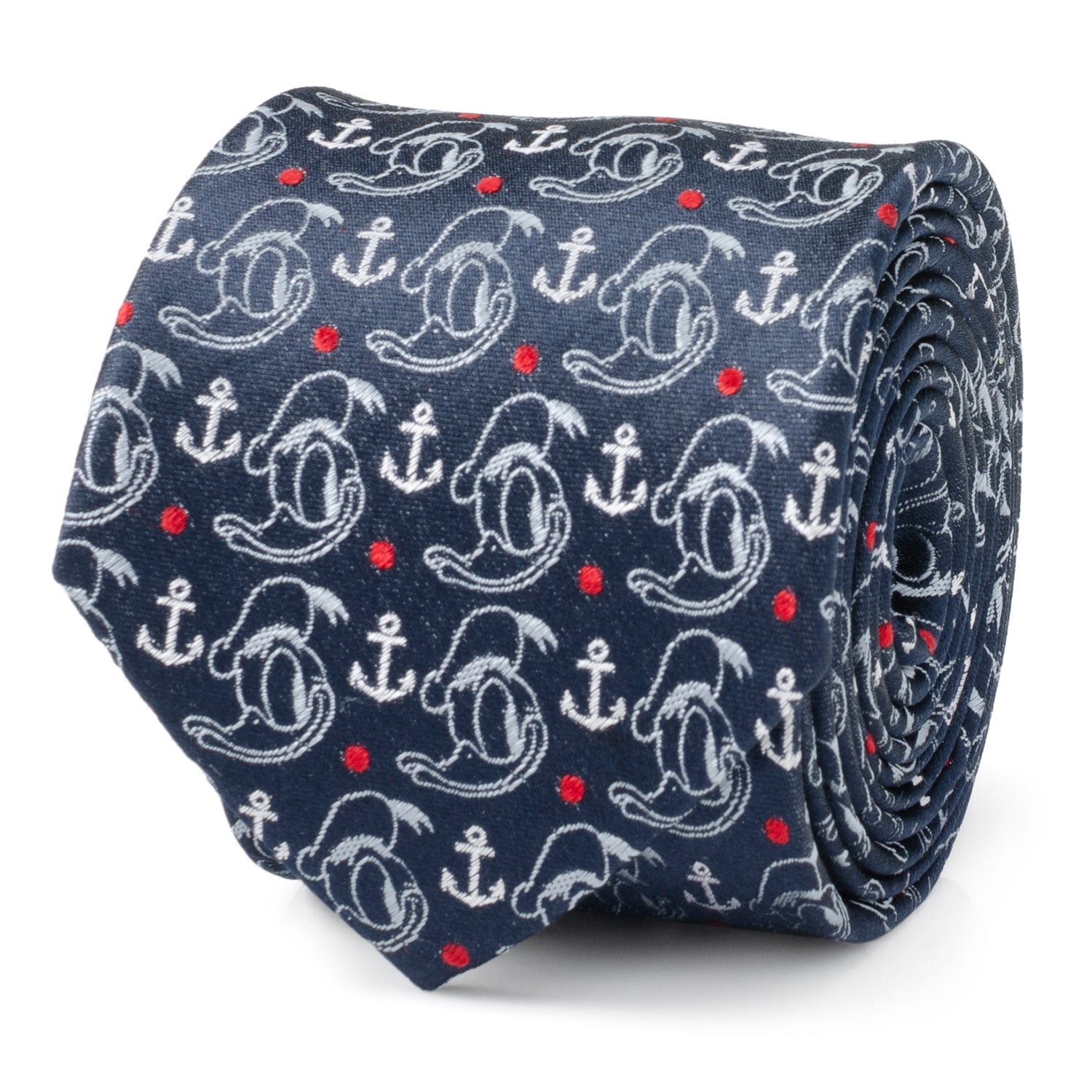 Disney Donald Duck Anchor Navy Blue Men's Tie