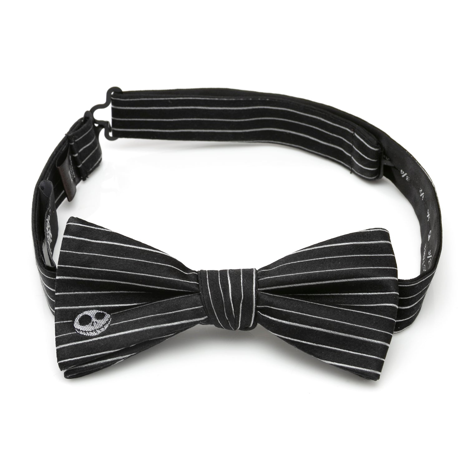 Disney The Nightmare Before Christmas Jack Skellington Striped Men's Bow Tie