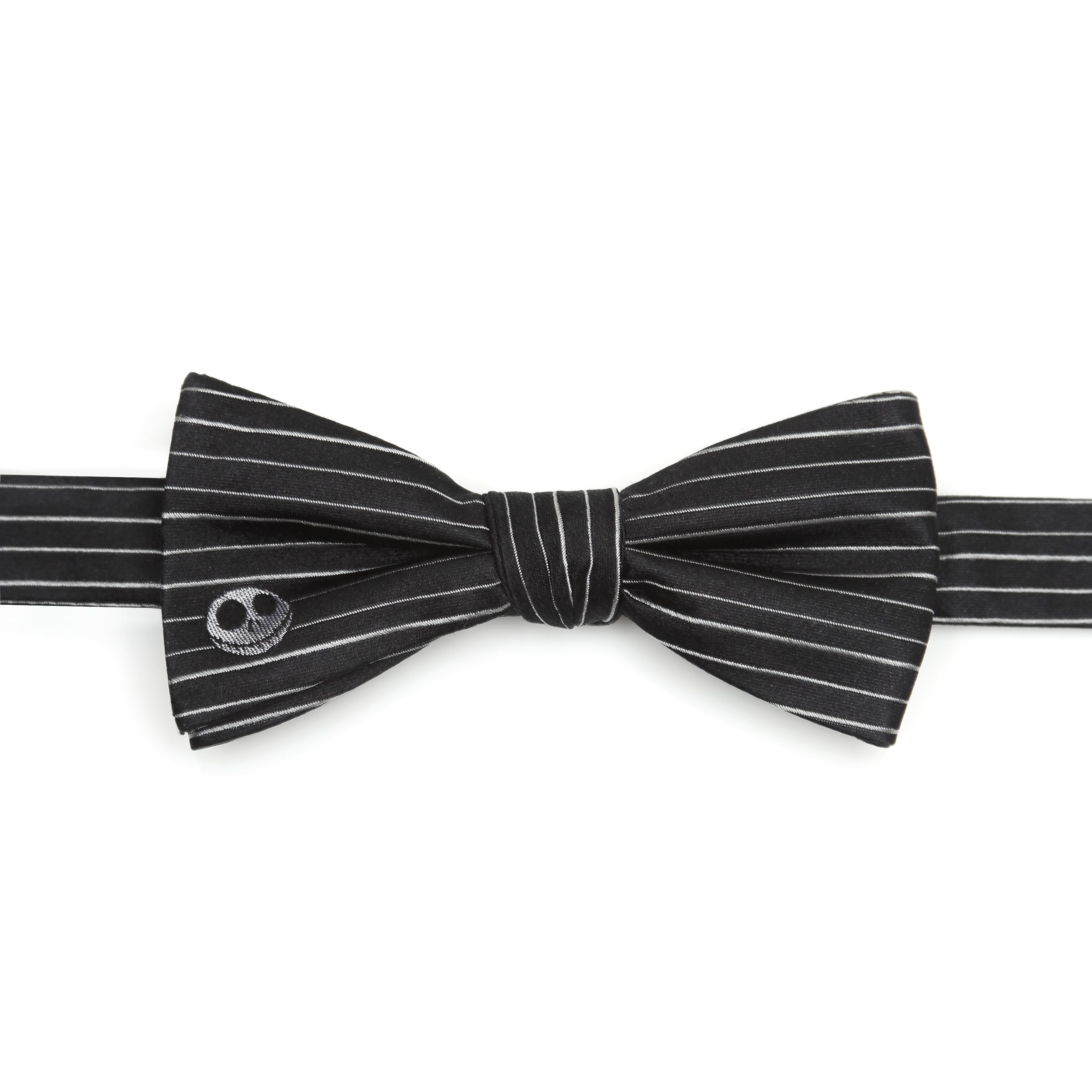 Disney The Nightmare Before Christmas Jack Skellington Striped Men's Bow Tie
