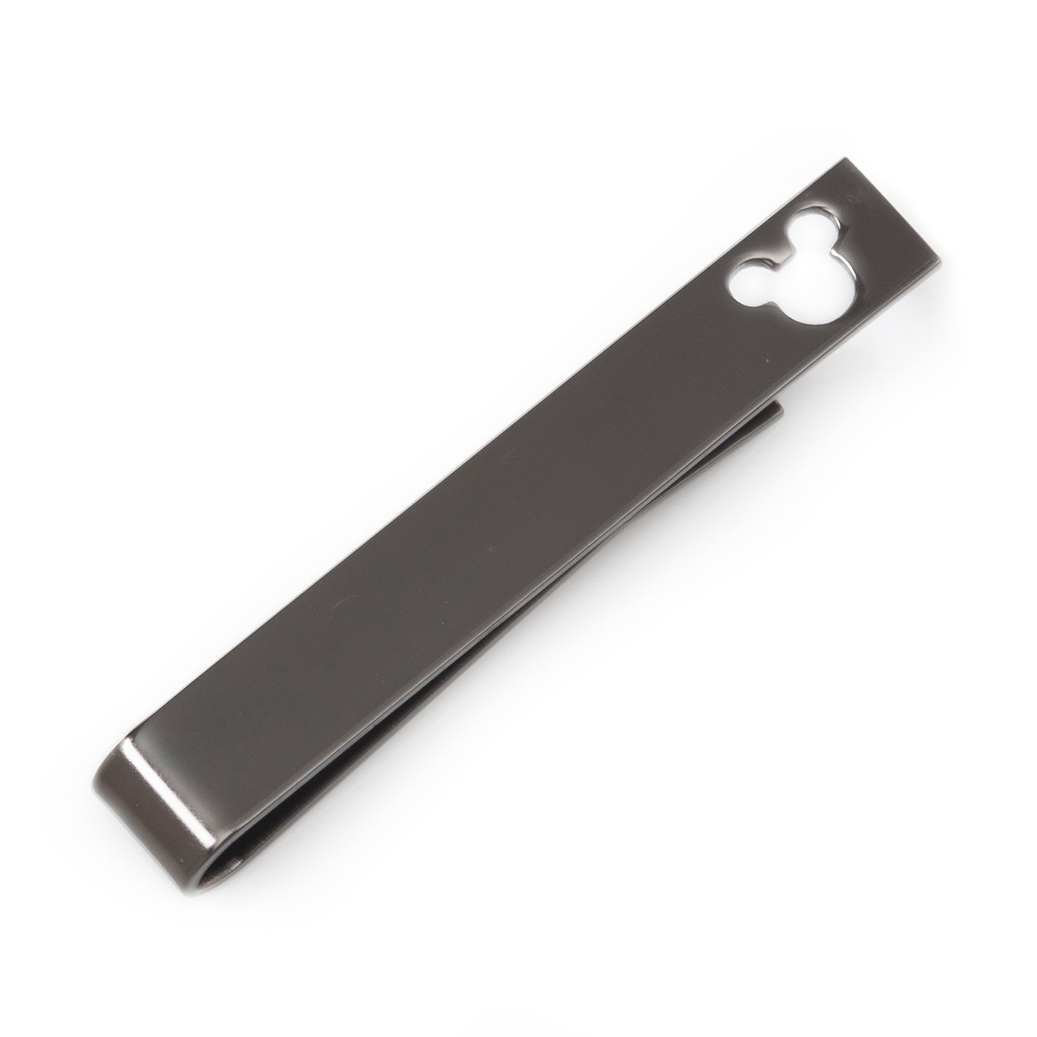 Disney Mickey Mouse Cutout Black Tie Bar