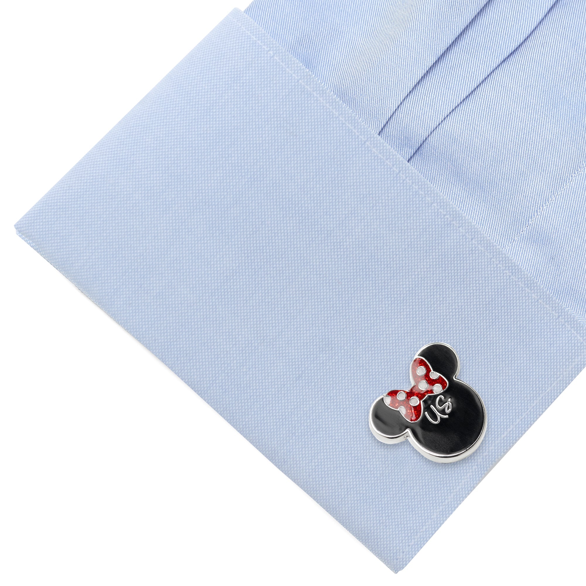 Disney Mickey and Minnie Mouse "I Love Us" Cufflinks