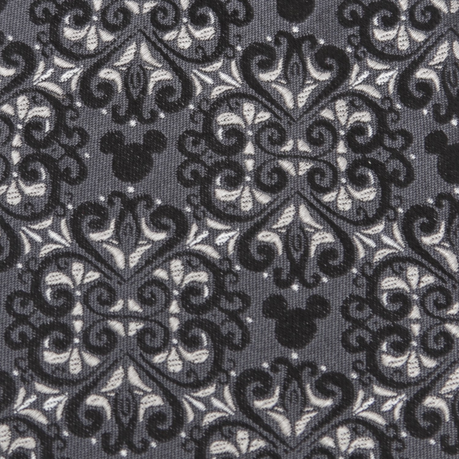 Disney Mickey Mouse Damask Tile Men's Tie