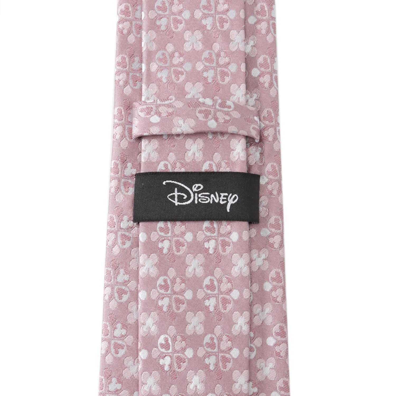 Disney Mickey Mouse Silhouette Blossom Pink Men's Tie