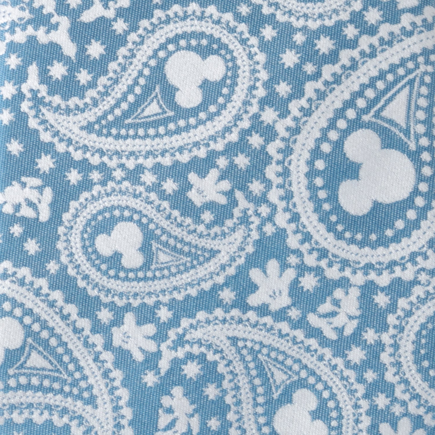 Disney Mickey Mouse Teal Paisley Men's Tie