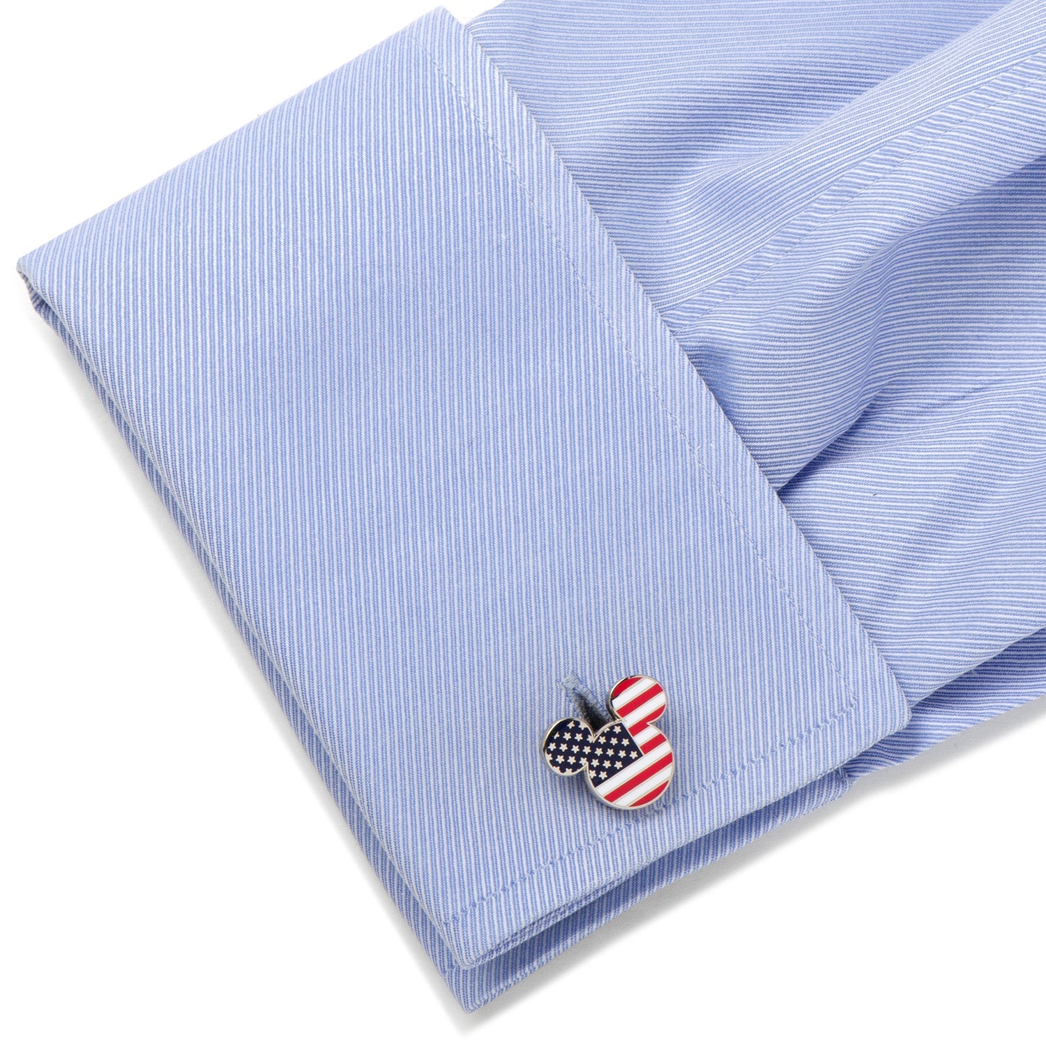 Disney Mickey Mouse Stars and Stripes Cufflinks