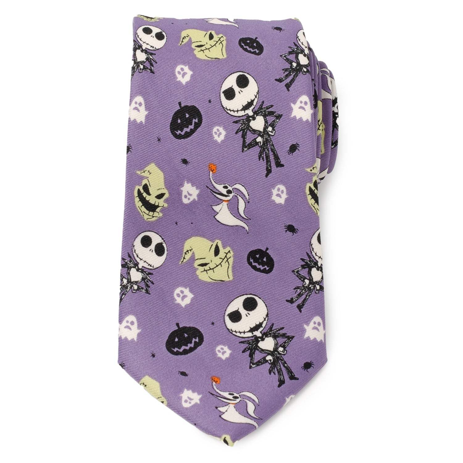 Disney The Nightmare Before Christmas Purple Men's Tie
