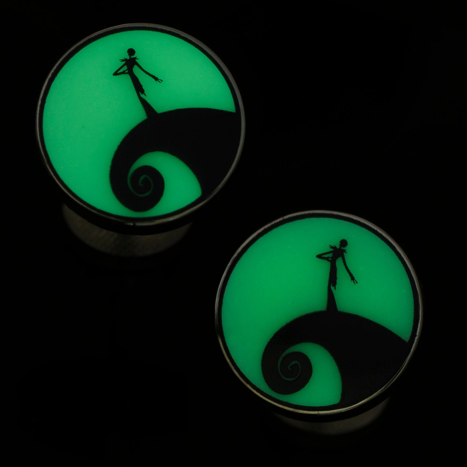 Disney The Nightmare Before Christmas Jack Skellington Mountain Cufflinks