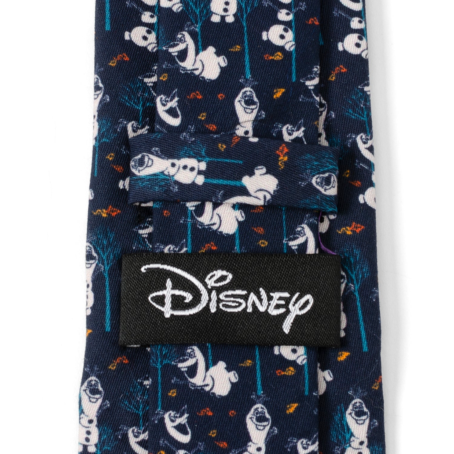 Disney Frozen Olaf Navy Pattern Men's Tie