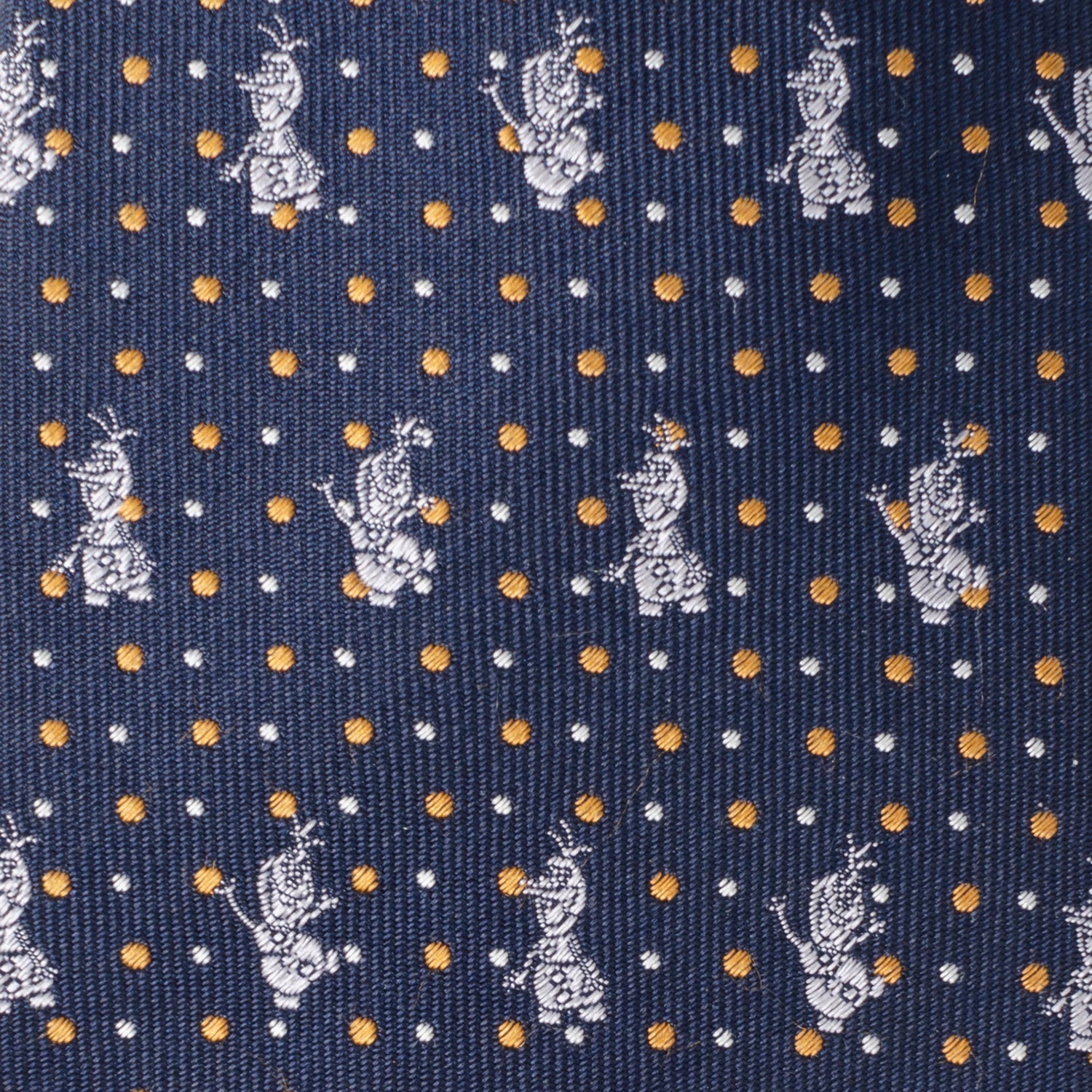 Disney Frozen Olaf Dot Motif Men's Tie