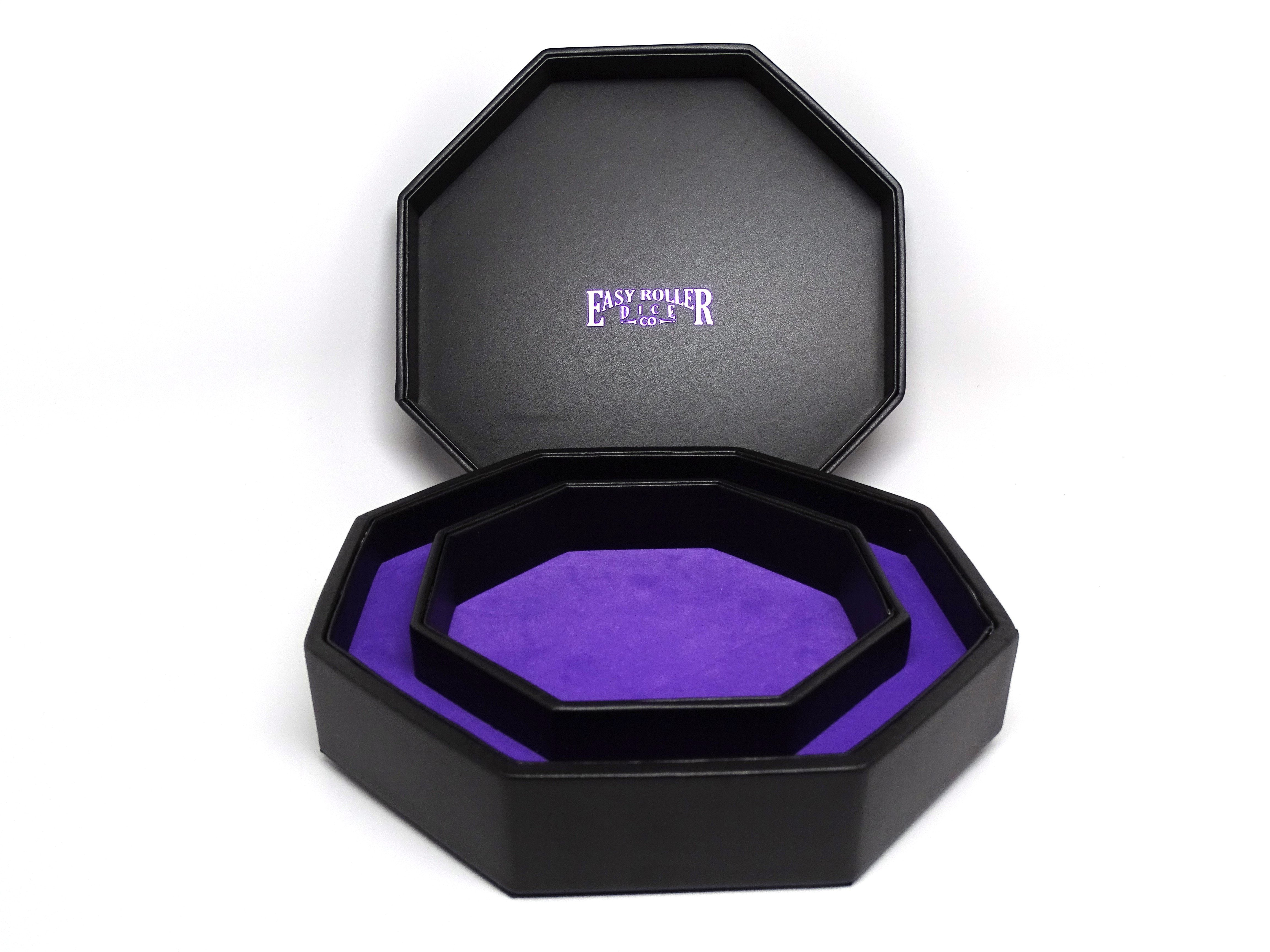 (Pre Order) Raven Dice Tray With Dice Staging Area and Lid