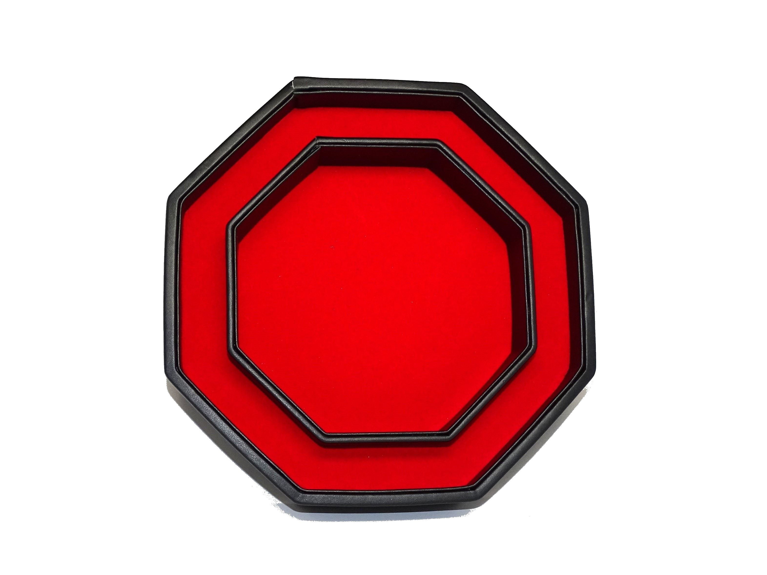 Ouroboros Dice Tray With Dice Staging Area and Lid