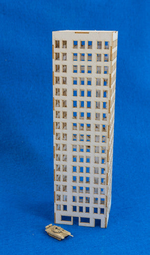 6mm Modern / Future City Building - 285CSS070
