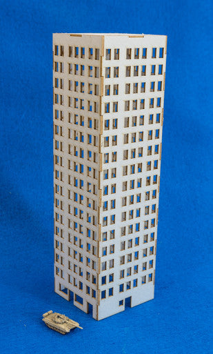6mm Modern / Future City Building - 285CSS070