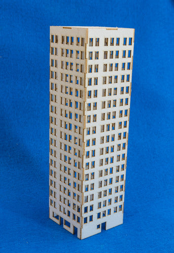 6mm Modern / Future City Building - 285CSS070