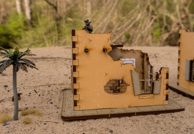 Pre Painted 28mm Middle Eastern Building - 28MPNT099amz