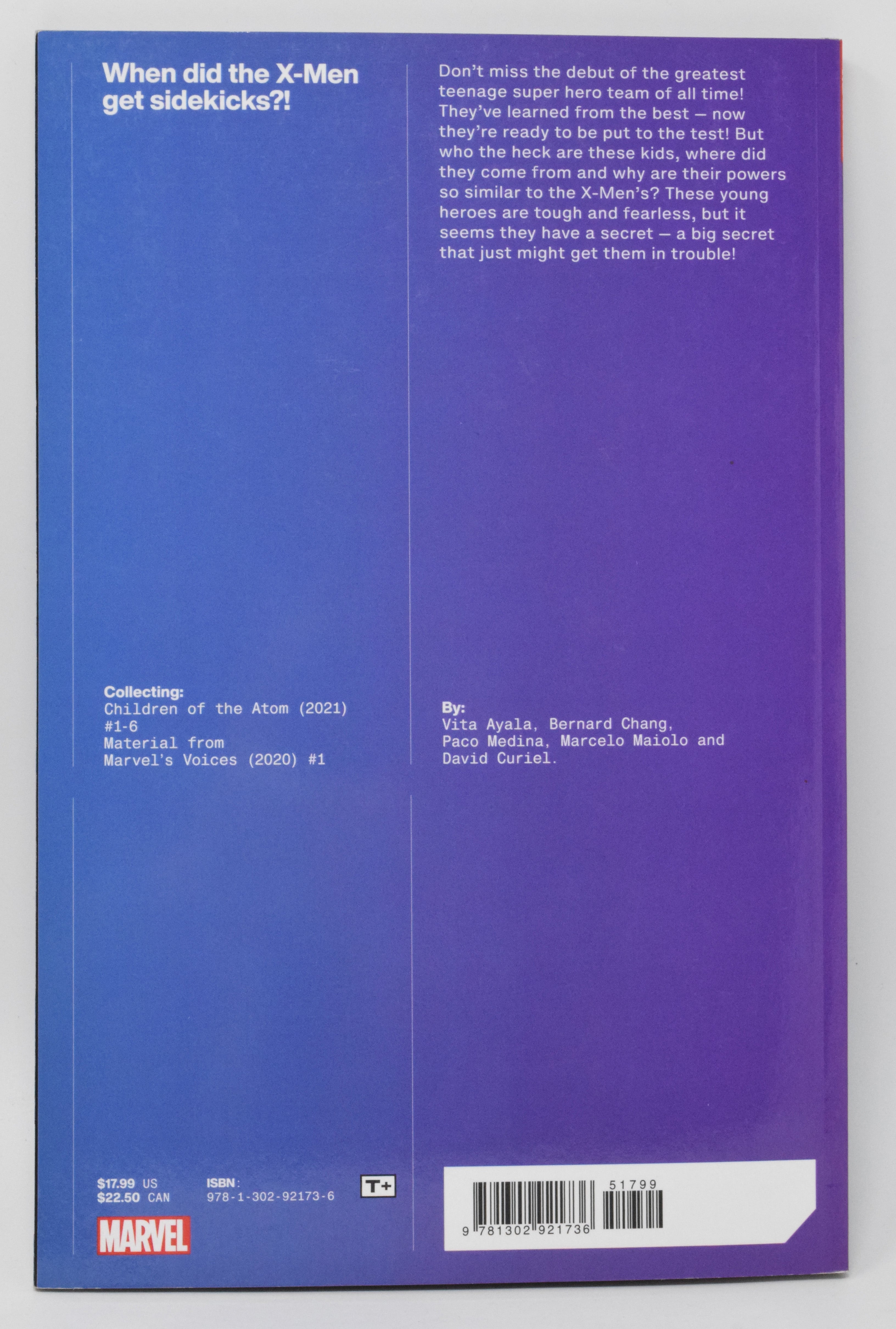 X-Men Children Of The Atom TP Marvel 2021 NM- 9.2 X-Men