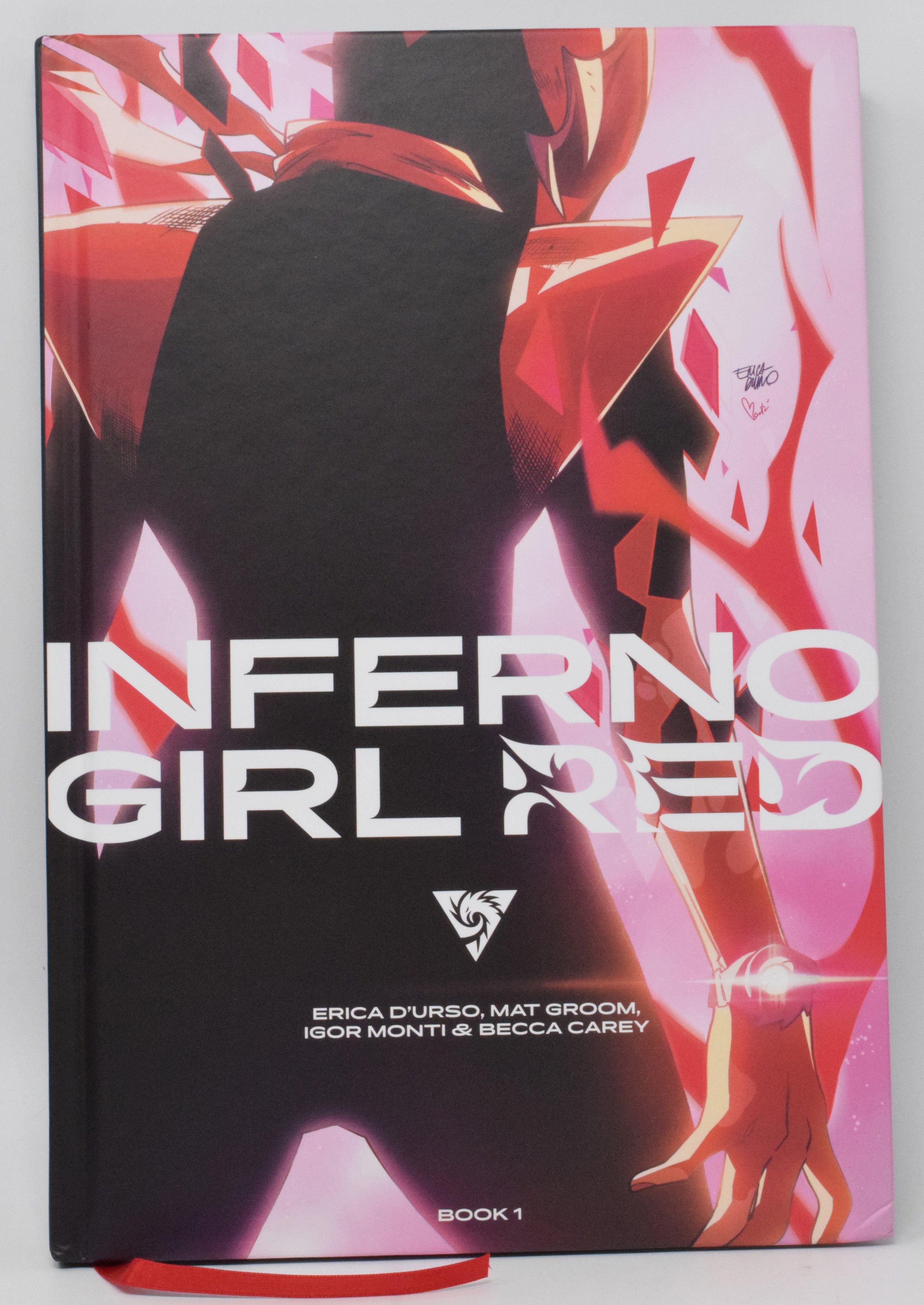 Inferno Girl Red HC Kickstarter 2023 NM Foundation Radiant Black