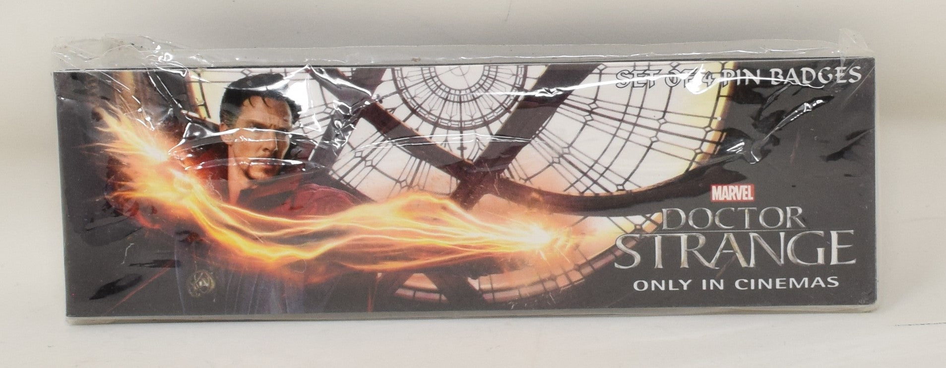 Doctor Strange Movie Marvel MCU Disney 2016 4 Pin Badges Benedict Cumberbatch