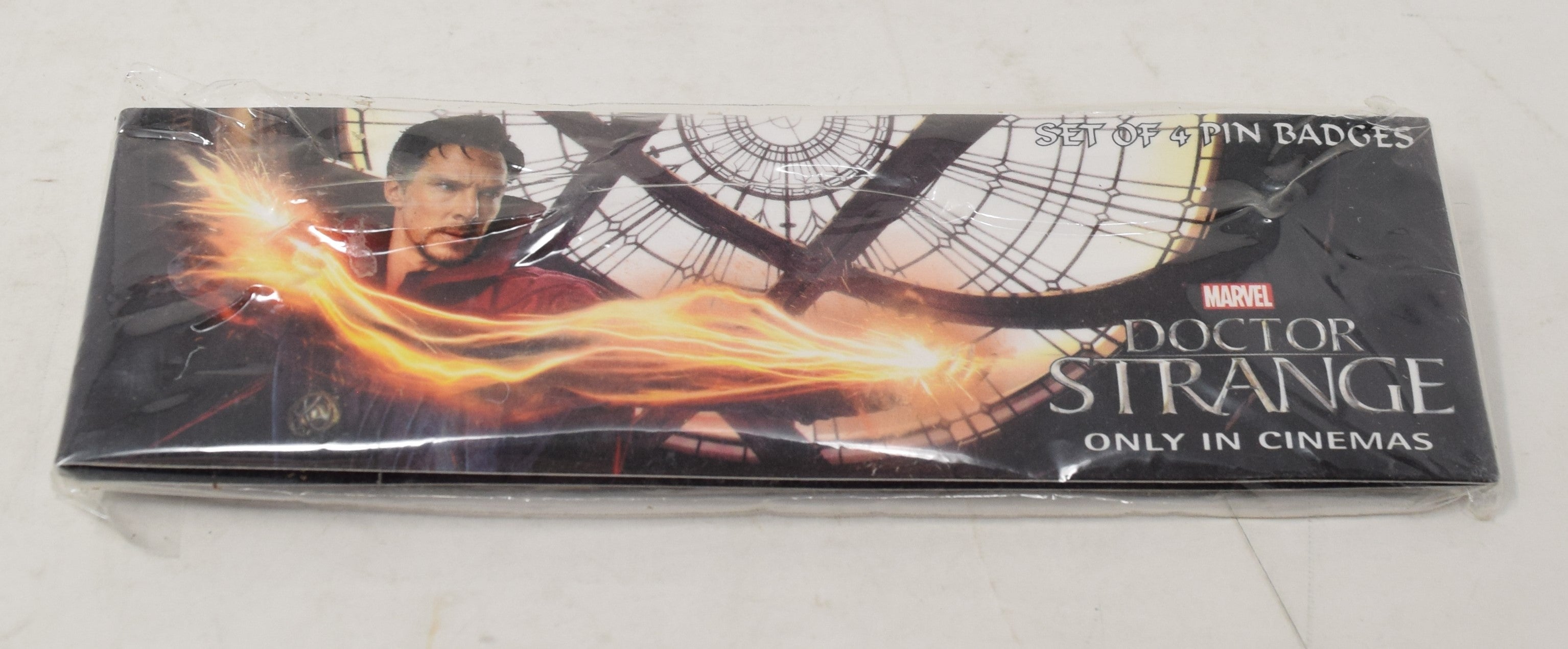 Doctor Strange Movie Marvel MCU Disney 2016 4 Pin Badges Benedict Cumberbatch