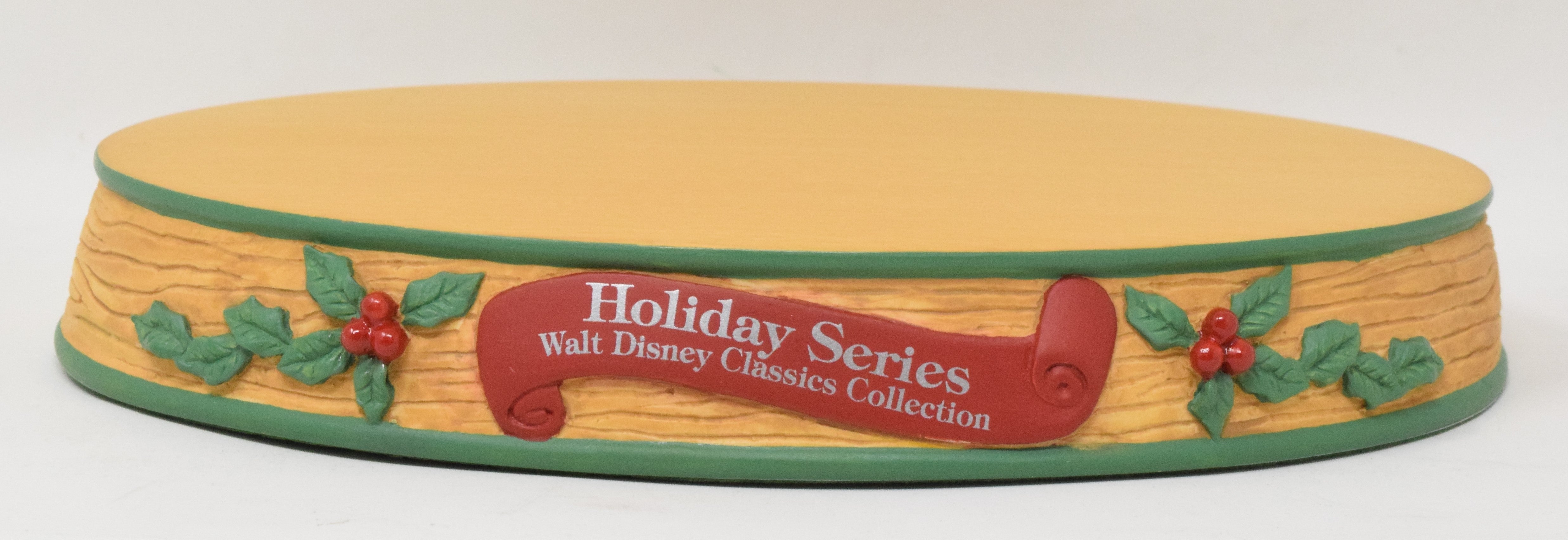 Walt Disney Collection Plutos Christmas Tree Base Figurine