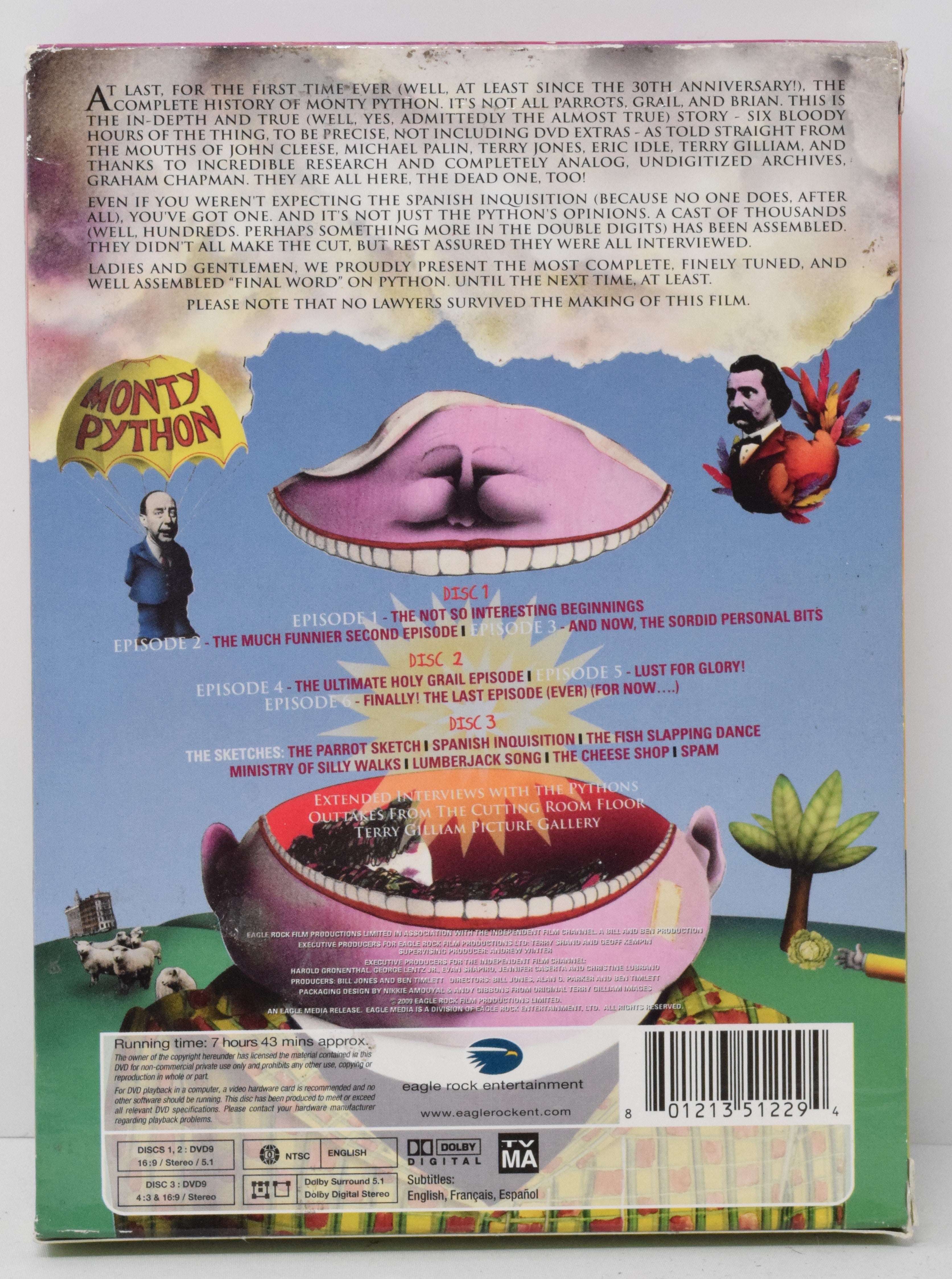 Monty Python DVD The Truth The Lawyer's Cut