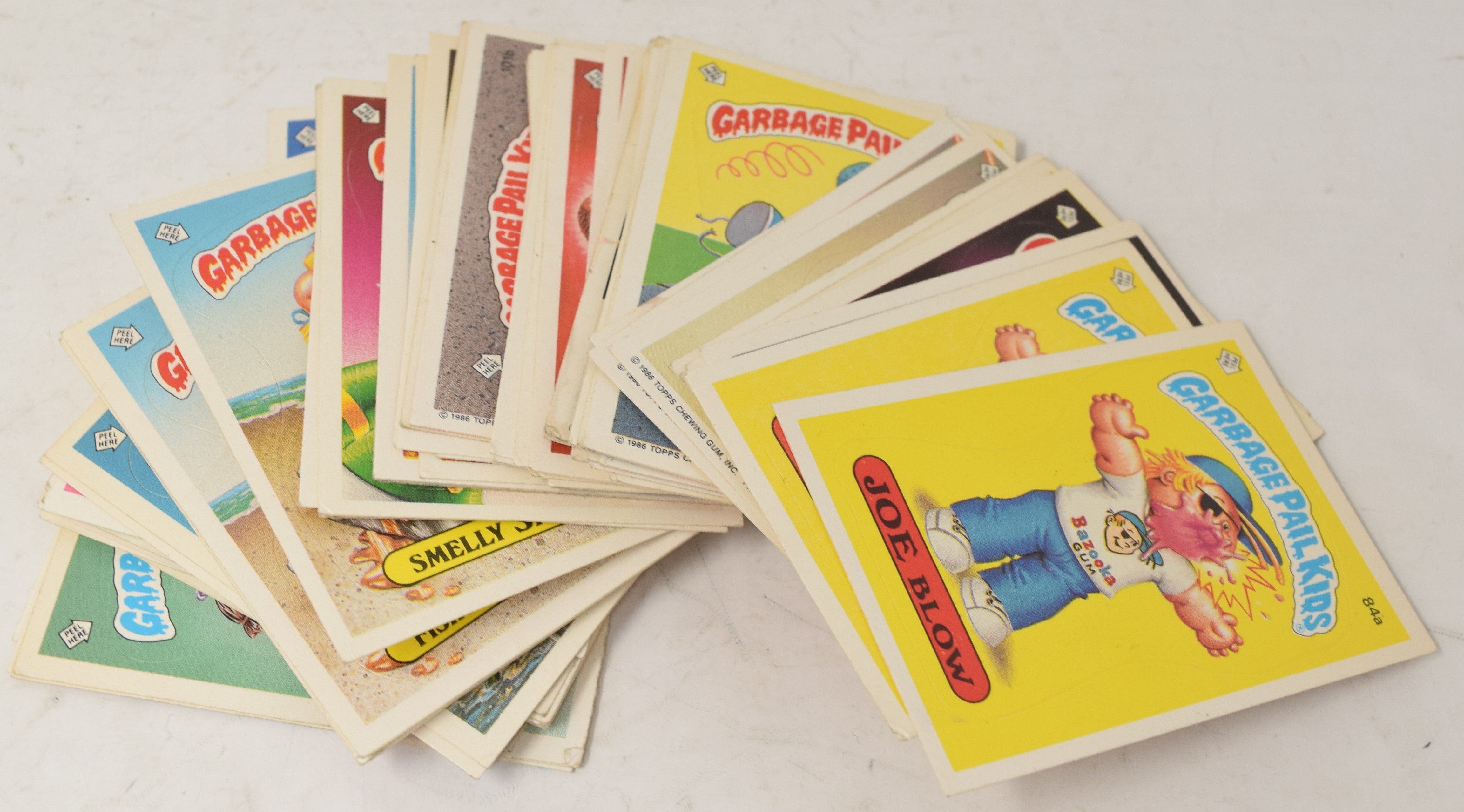 Garbage Pail Kids Cards Series 3 3rd Topps 1986 Set 84 A B - 124 A B