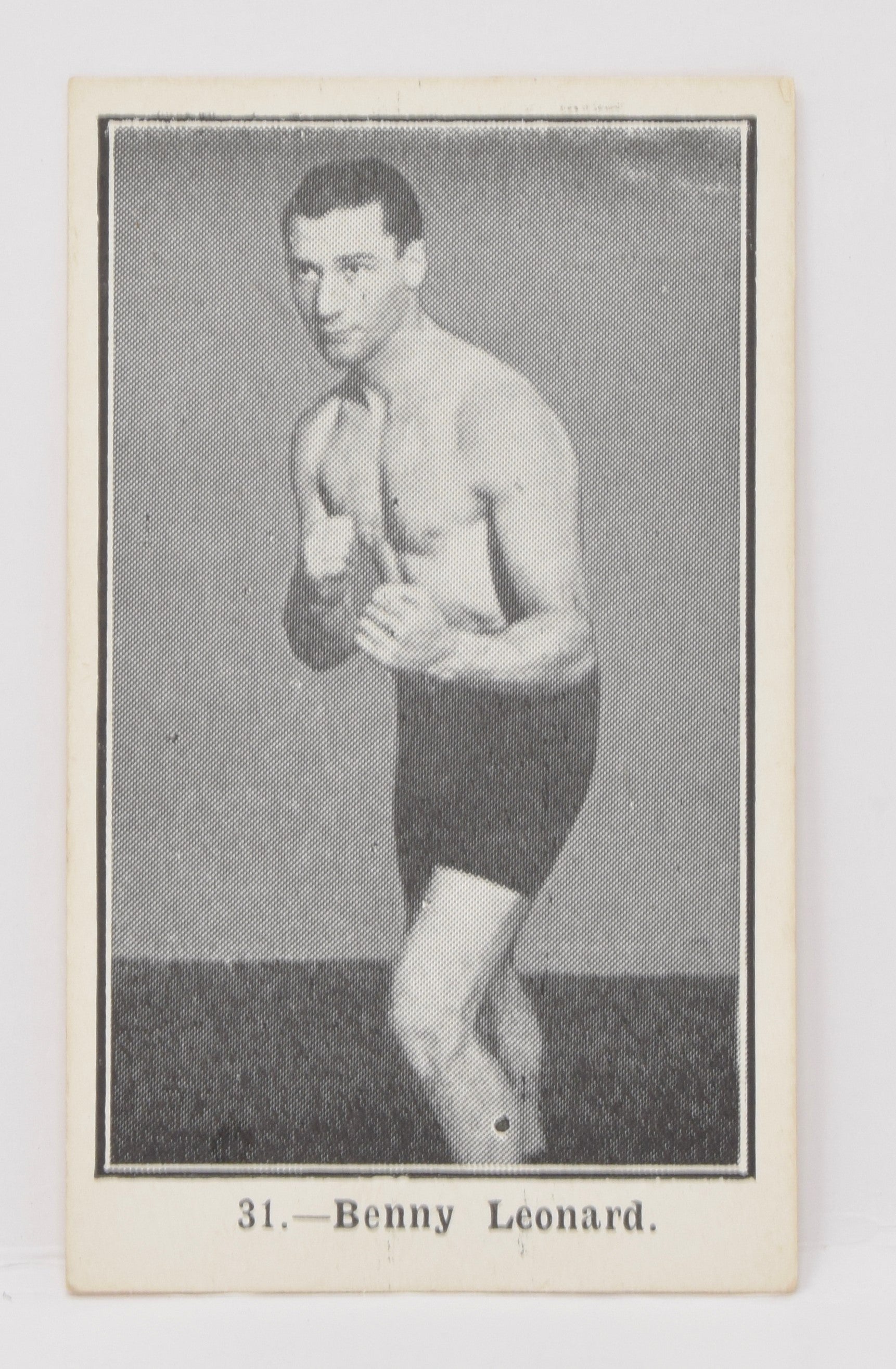 Benny Leonard #31 Empress Burstein Isaacs Famous Prize Fighters Boxing Boxer Card 1923