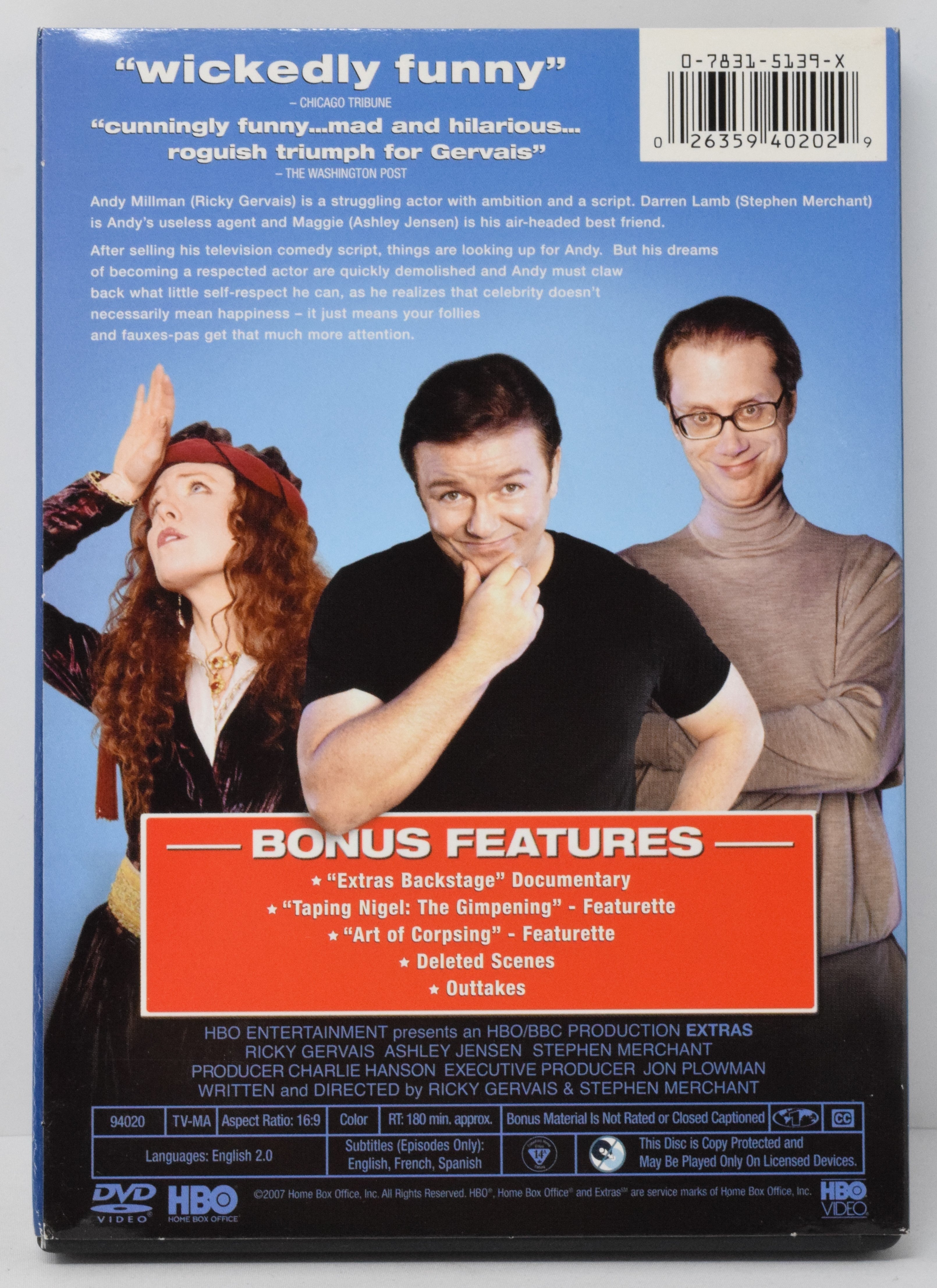Extras The Complete Second Season
