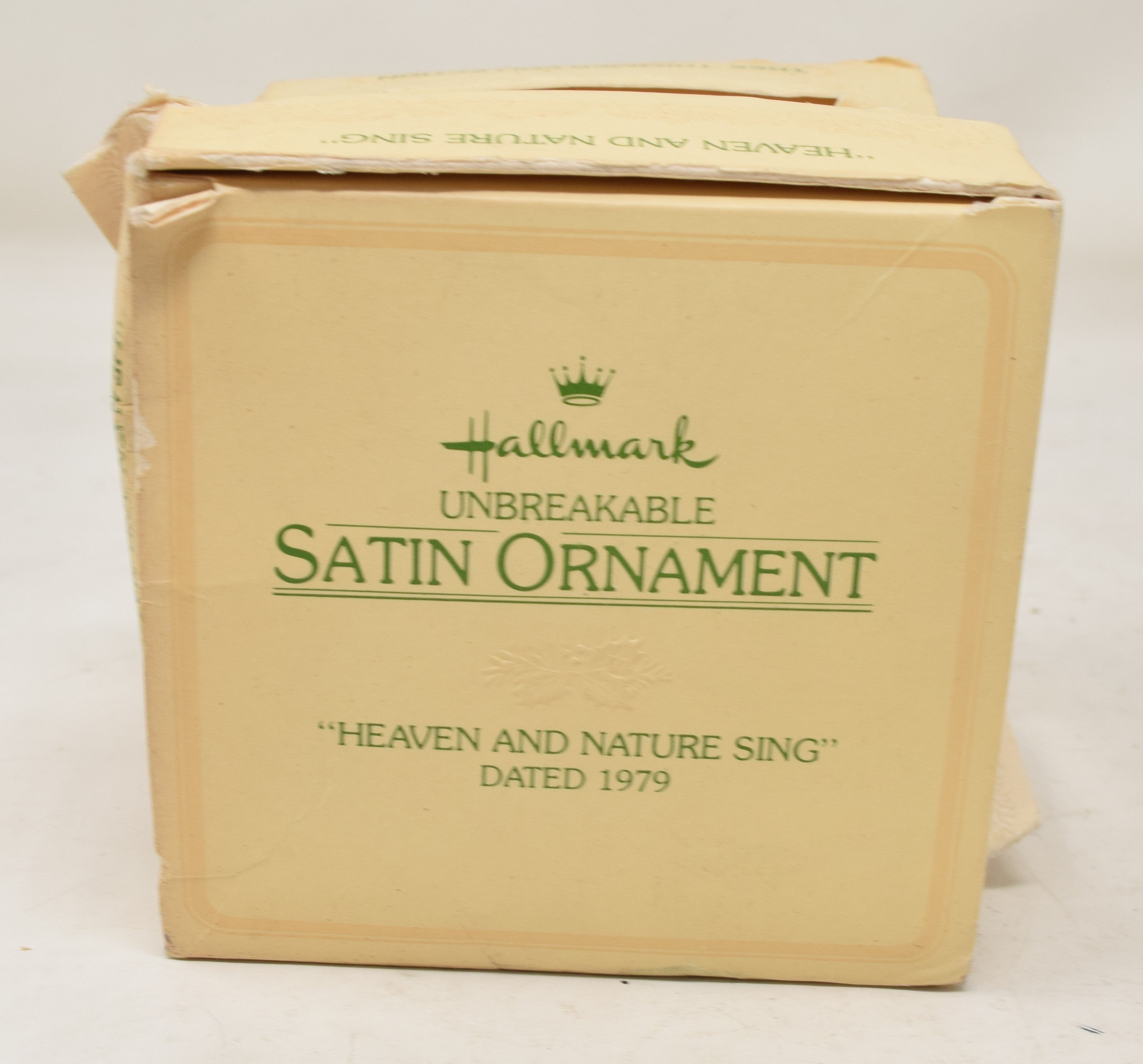 Hallmark Ornament Heaven And Nature Sing Christmas Tree 1979 NIB