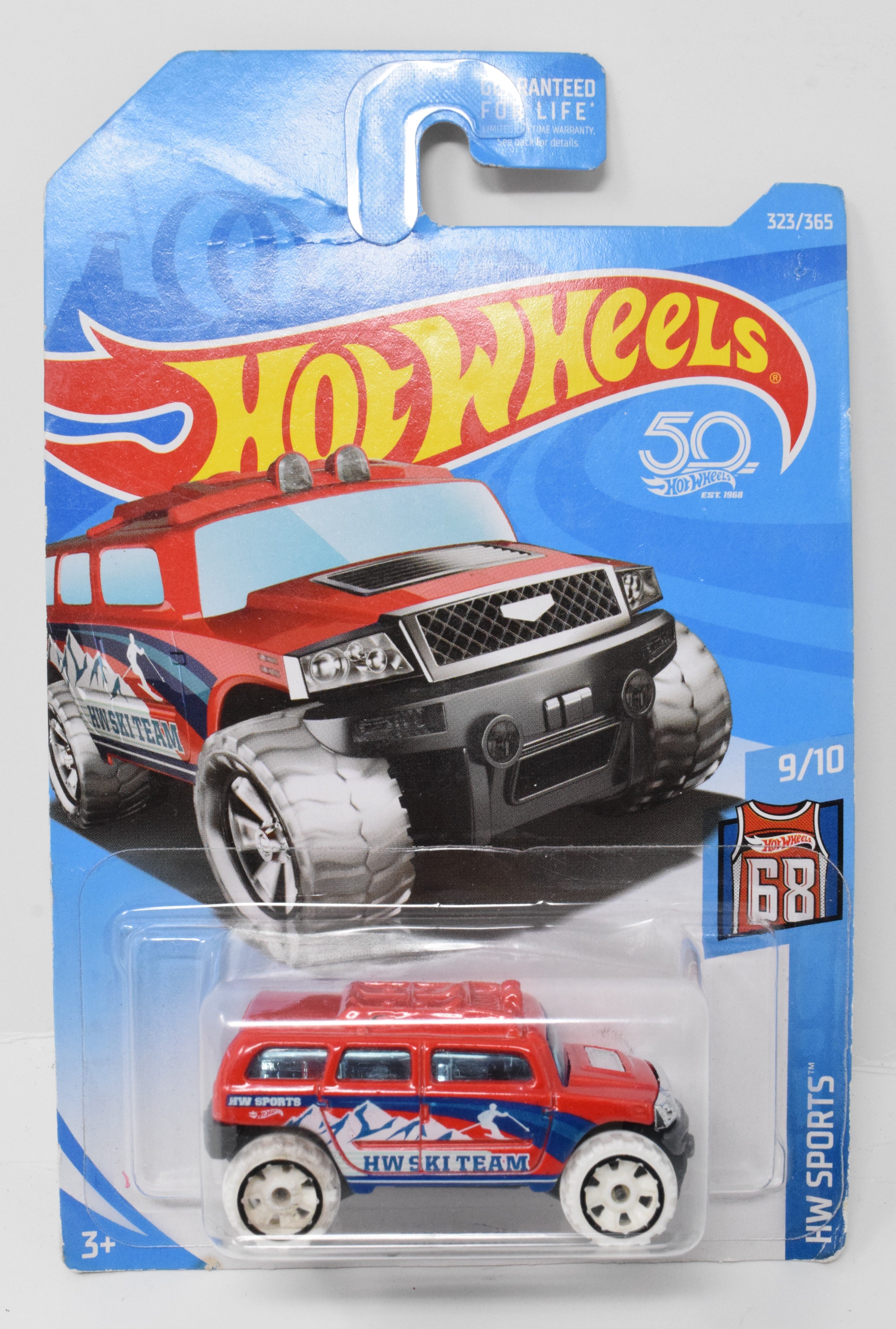 Hot Wheels Rockster HW Sports Ski Team Diecast Car 50 Years 9/10 323 New