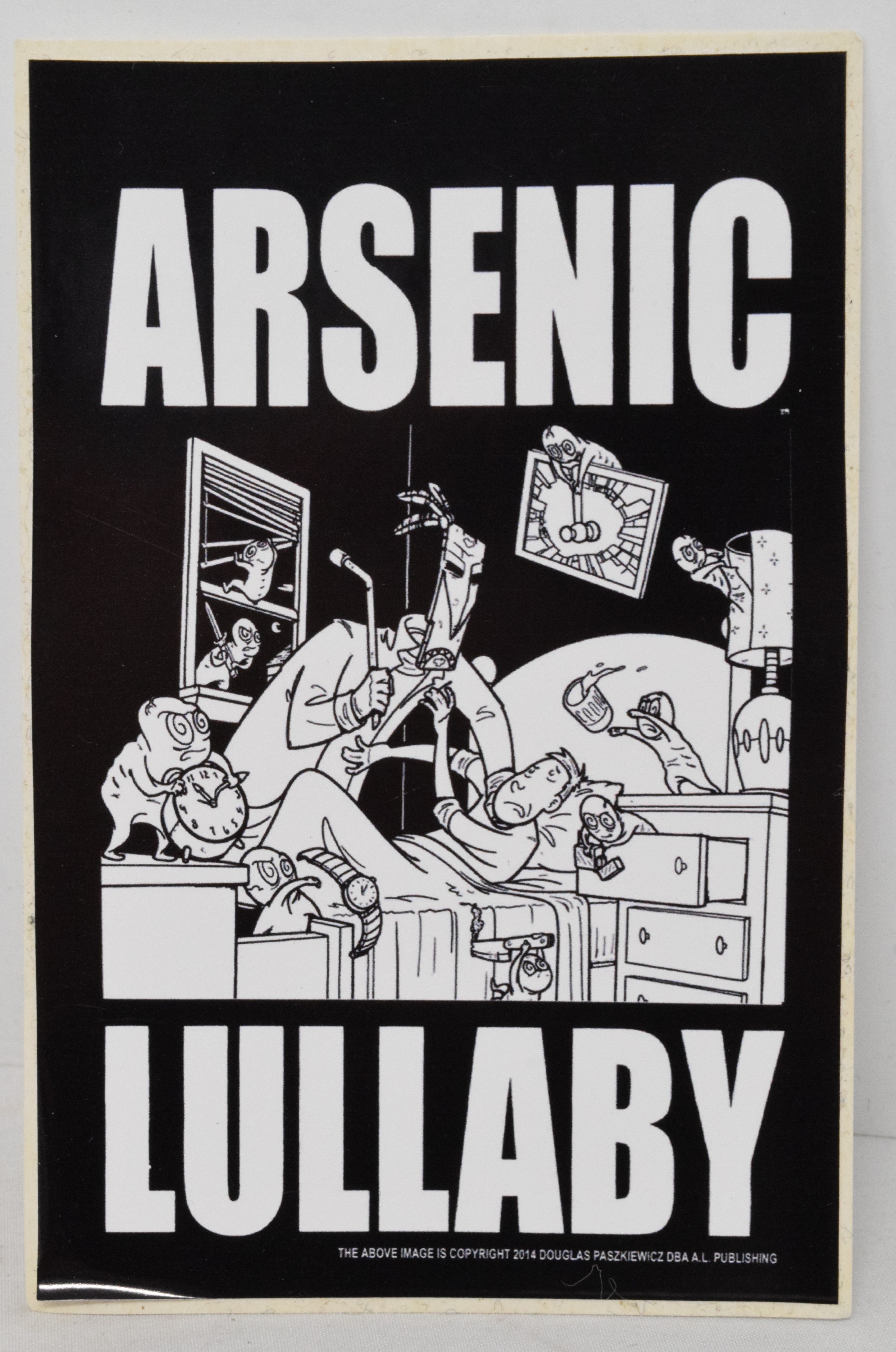 Arsenic Lullaby Devils Only Friend HC Signed Remark Pin Sticker Set