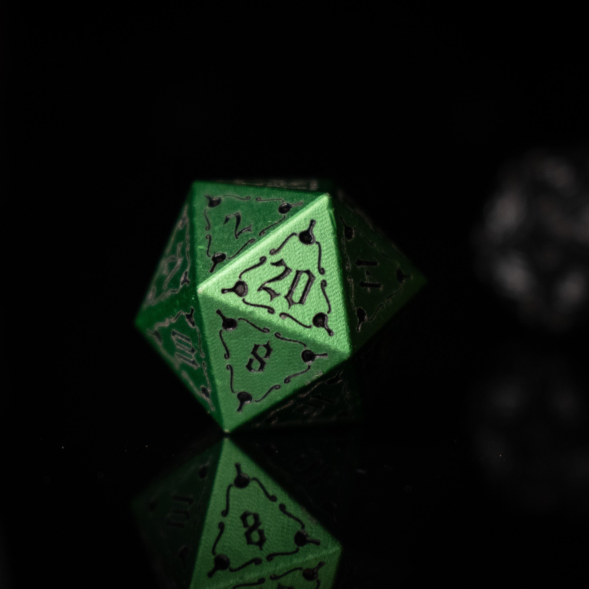 The Mad Scientist Aluminum Metal Dice Set