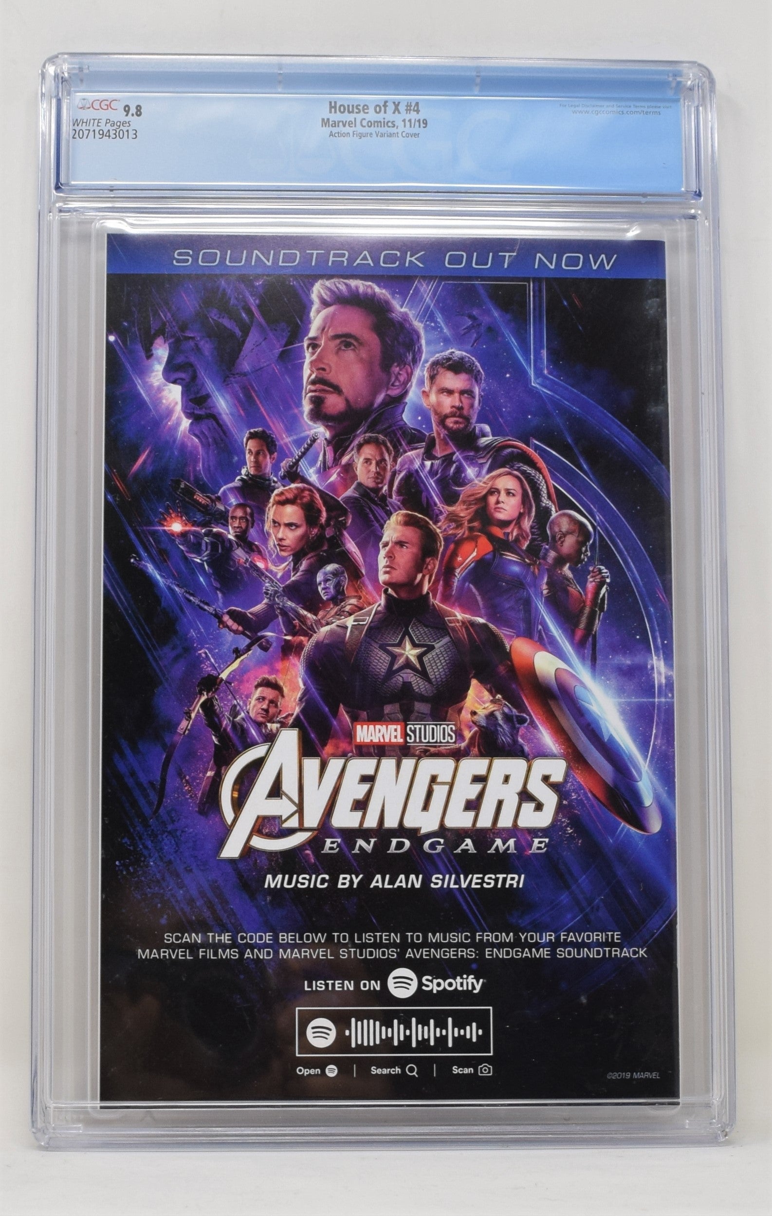 House Of X 4 Marvel 2019 CGC 9.8 John Tyler Christopher Action Figure Variant