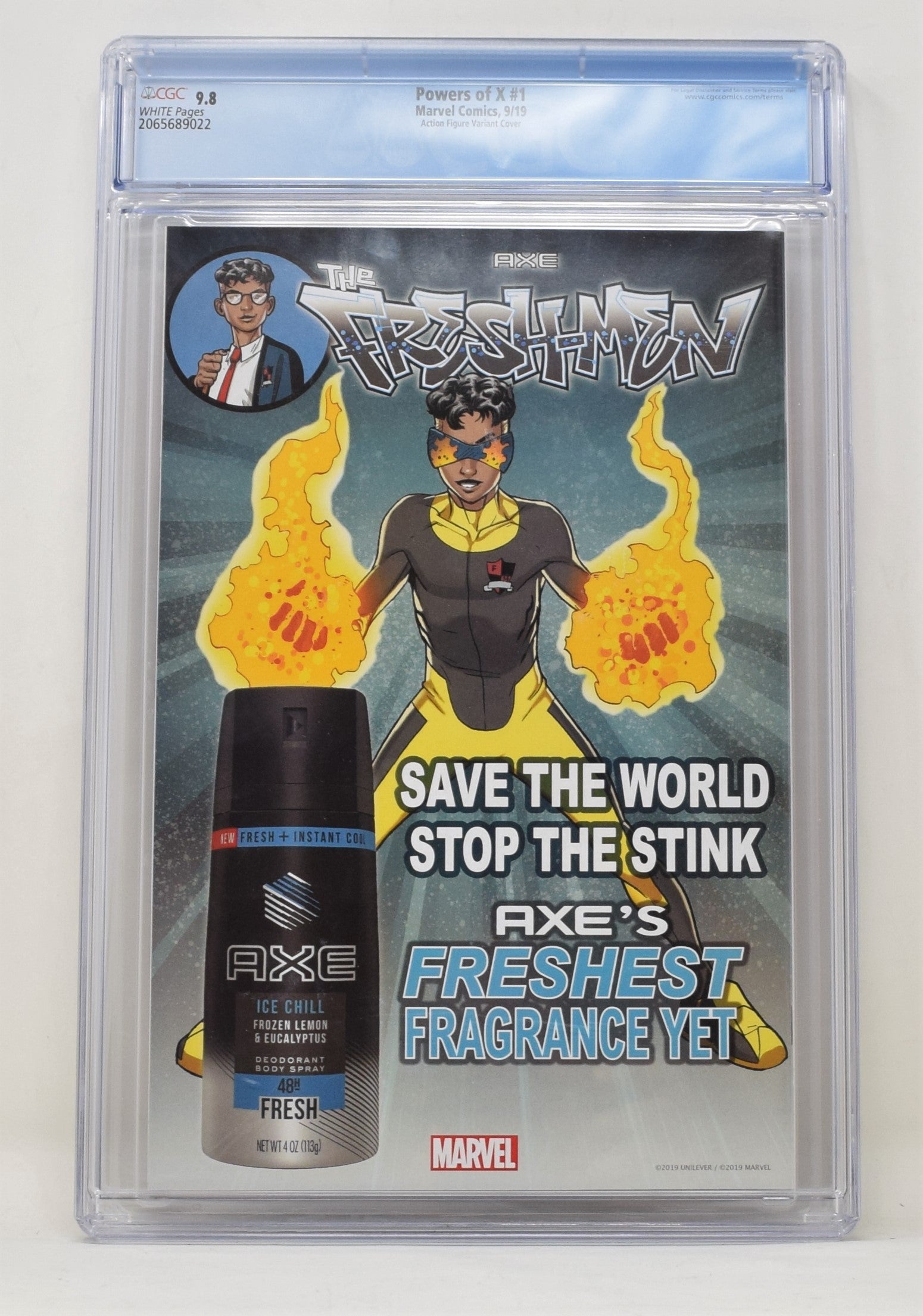 Powers Of X 1 Marvel 2019 CGC 9.8 John Tyler Christopher Action Figure Variant