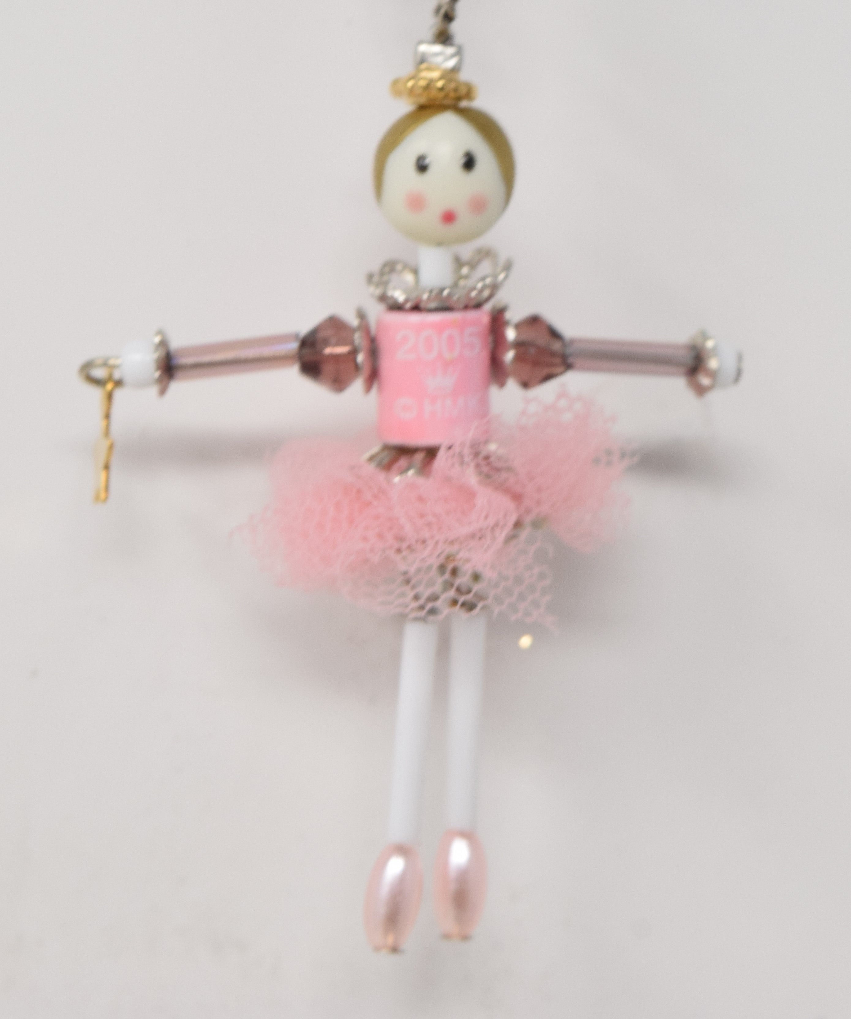 Hallmark Keepsake Ornament Tiny Ballerina Dancer Christmas Tree 2005 NIB