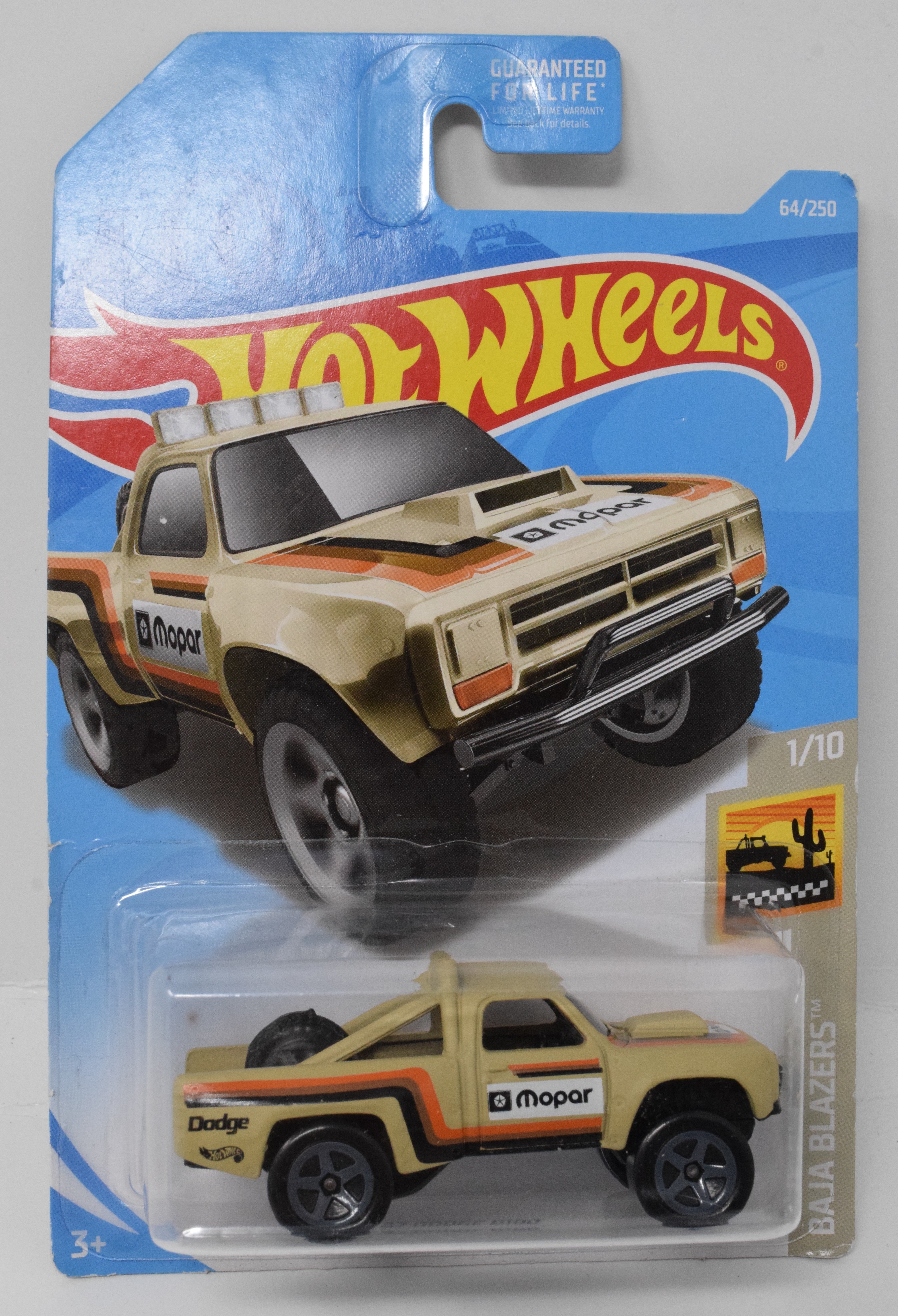 Hot Wheels 87 D100 Baja Blazers 1/10 64 DieCast Car New