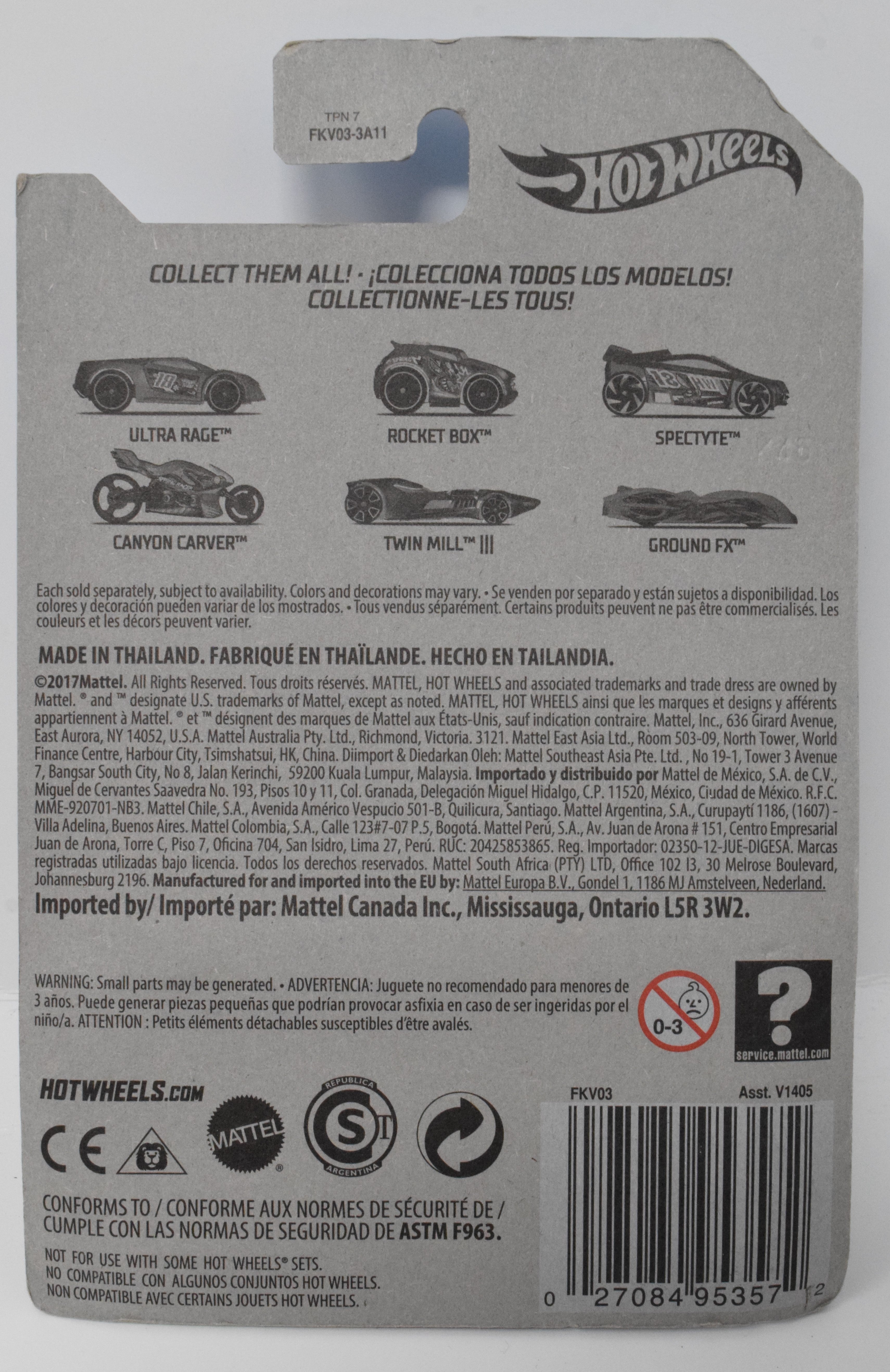 Hot Wheels Rocket Box 2/6 Green DieCast Car New