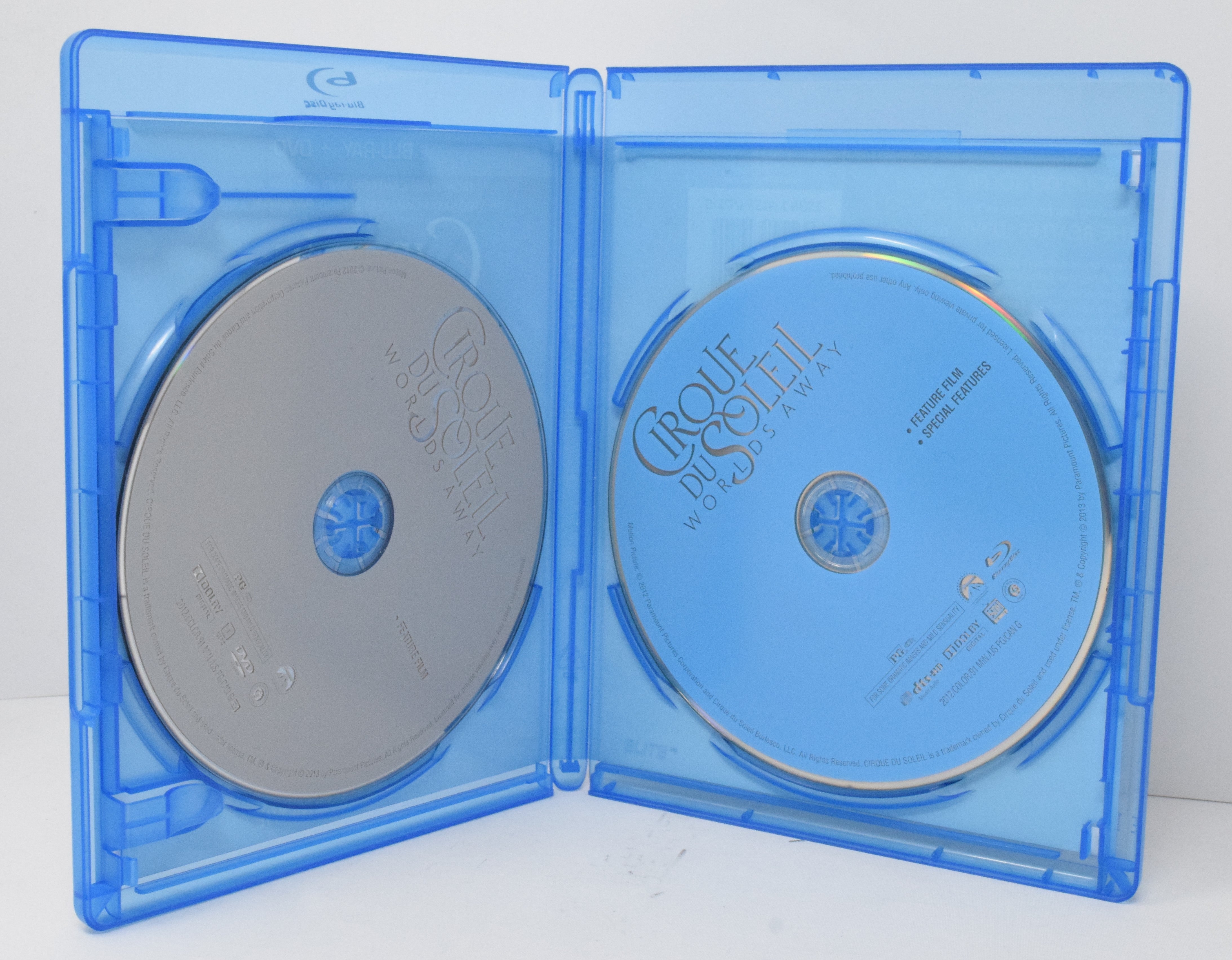 Cirque Du Soleil Worlds Away DVD Blu-ray