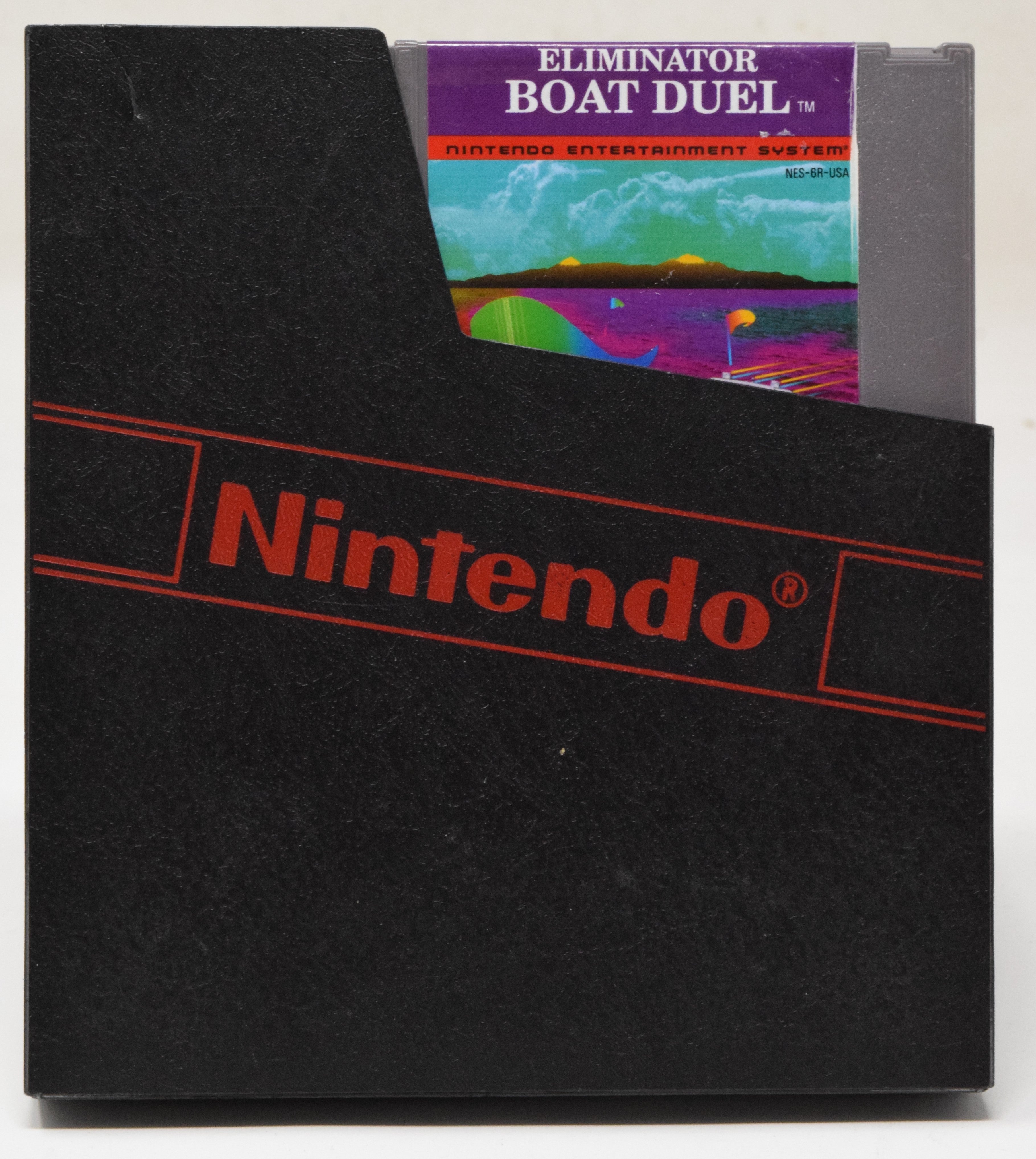 Nintendo NES Eliminator Boat Duel Video Game Cartridge
