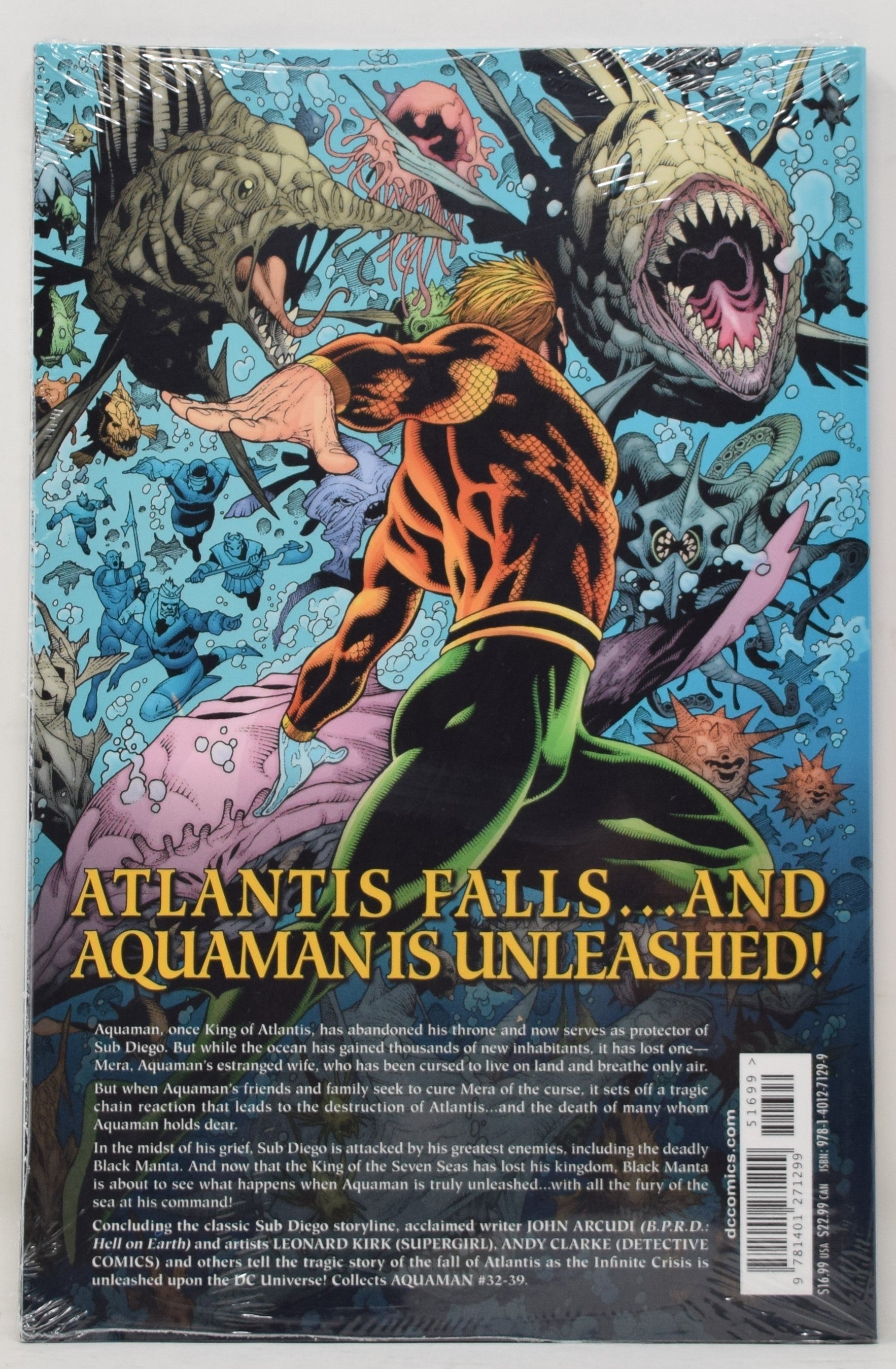 Aquaman Kingdom Lost DC 2017 NM New