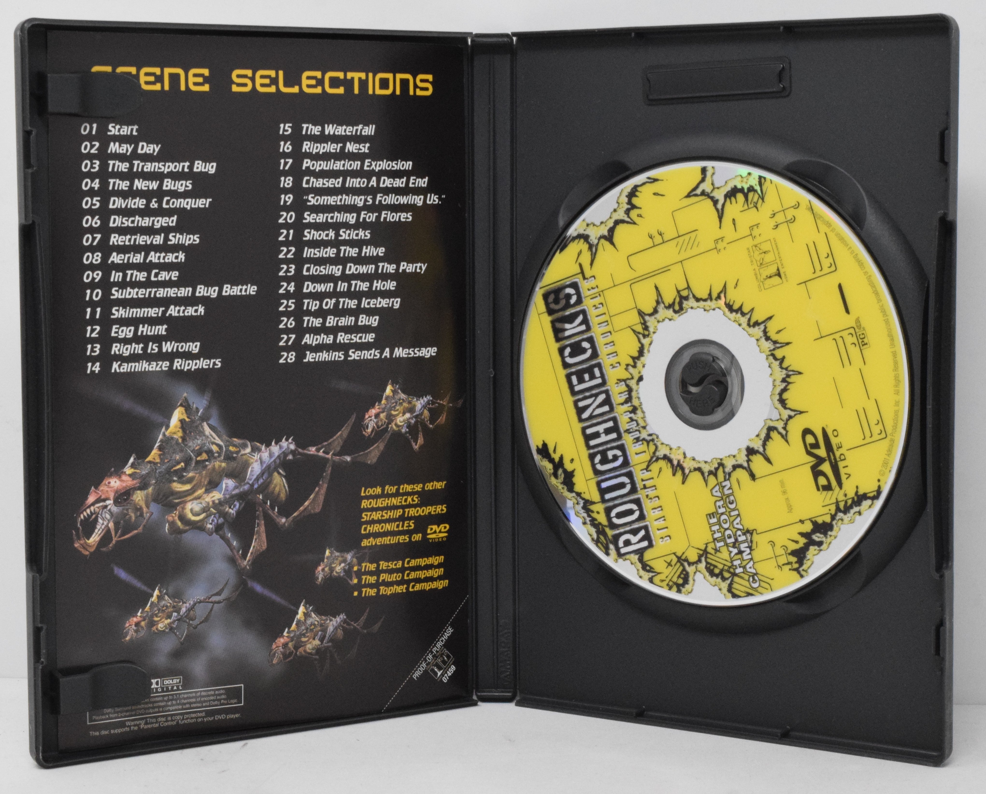 Roughnecks Starship Troopers Chronicles DVD The Hydora Campaign