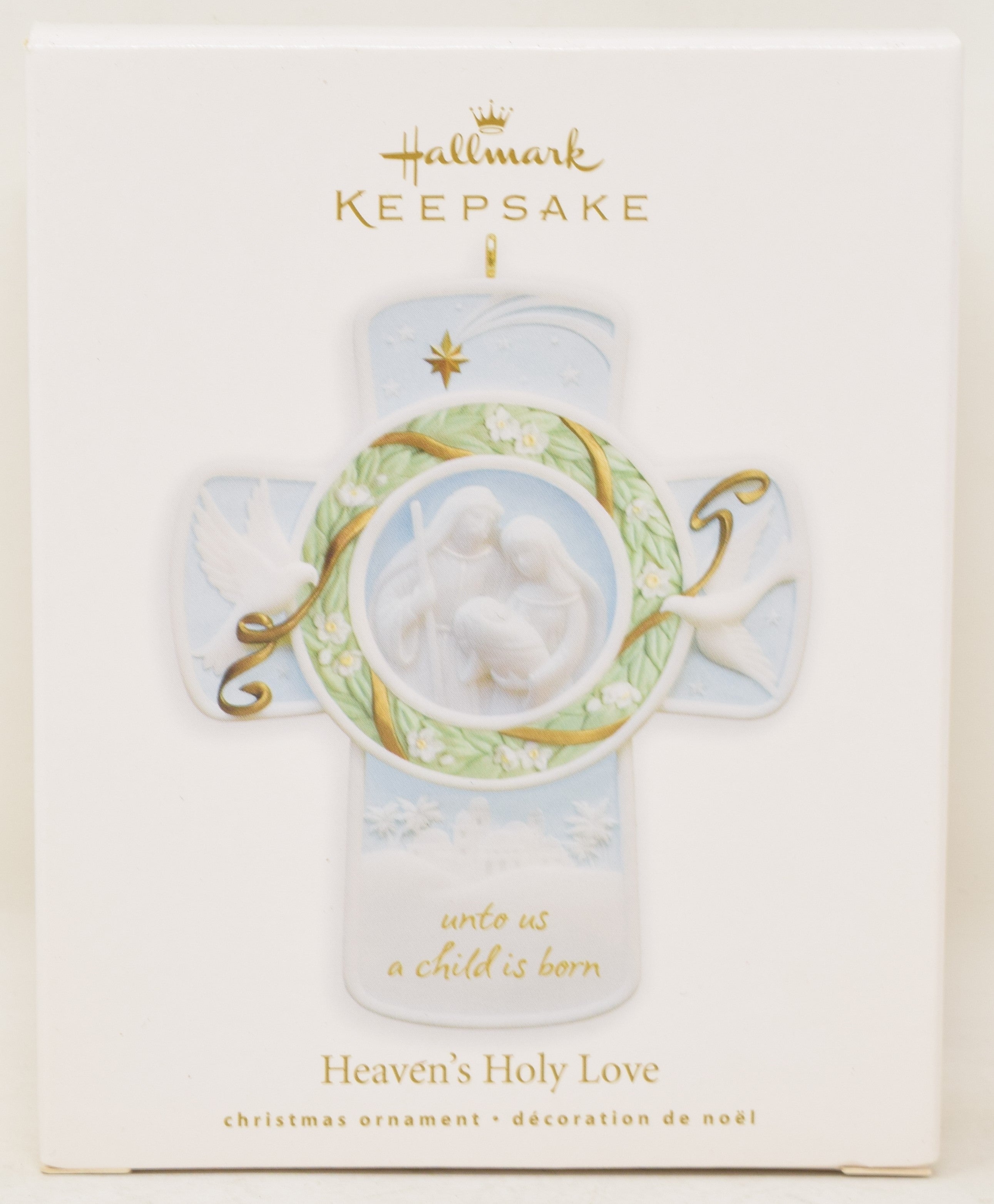 Hallmark Keepsake Ornament Heavens Holy Love Cross Christmas Tree 2010 NIB
