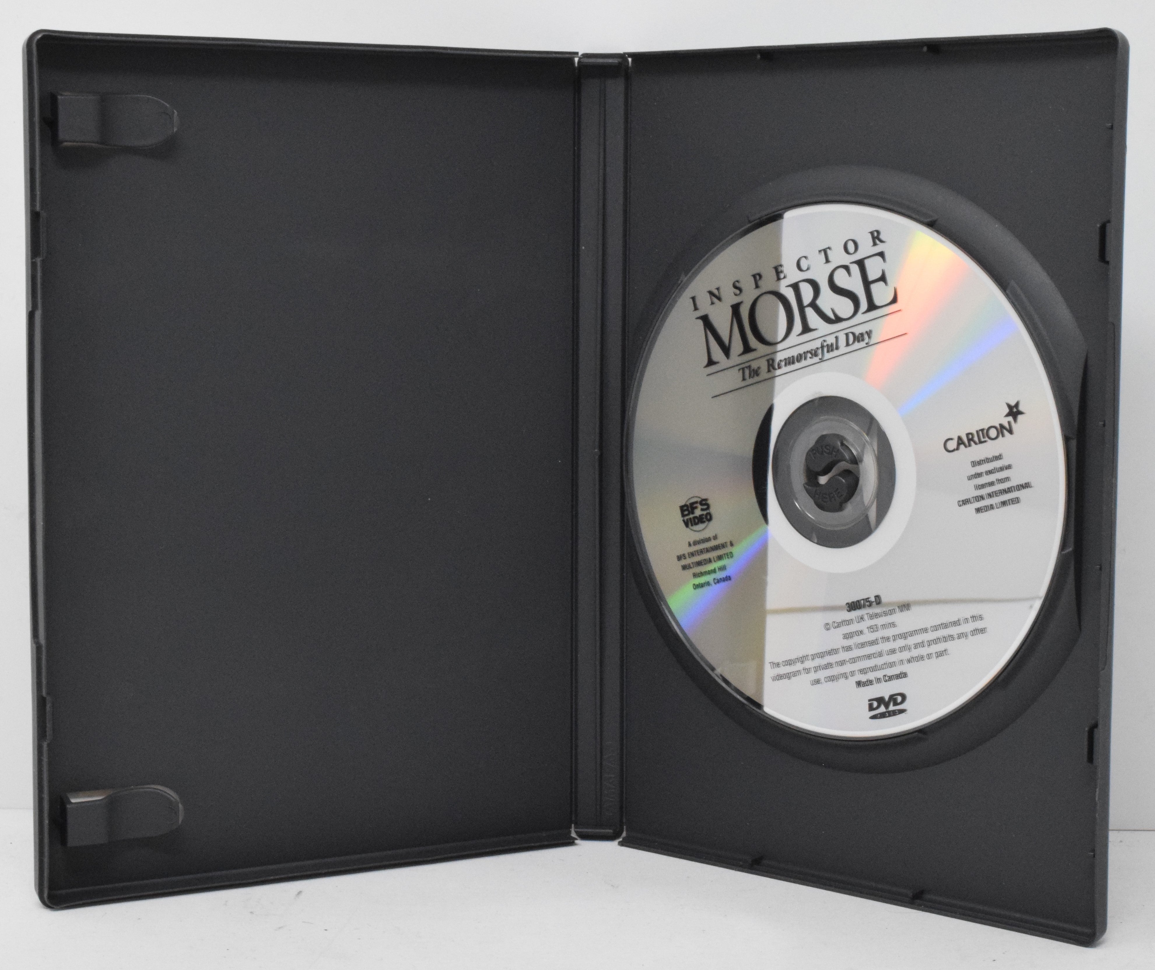 John Thaw as Inspector Morse The Remorseful Day DVD