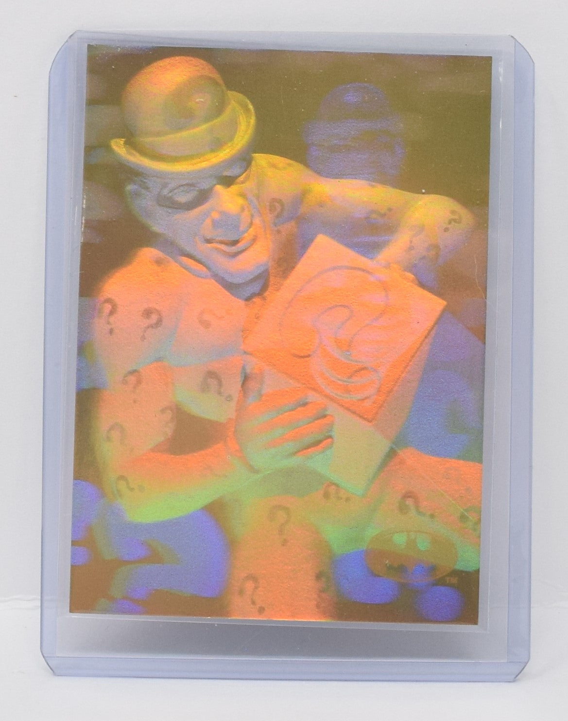 Batman Holo Series Riddler H2 Gold Hologram DC Skybox 1996