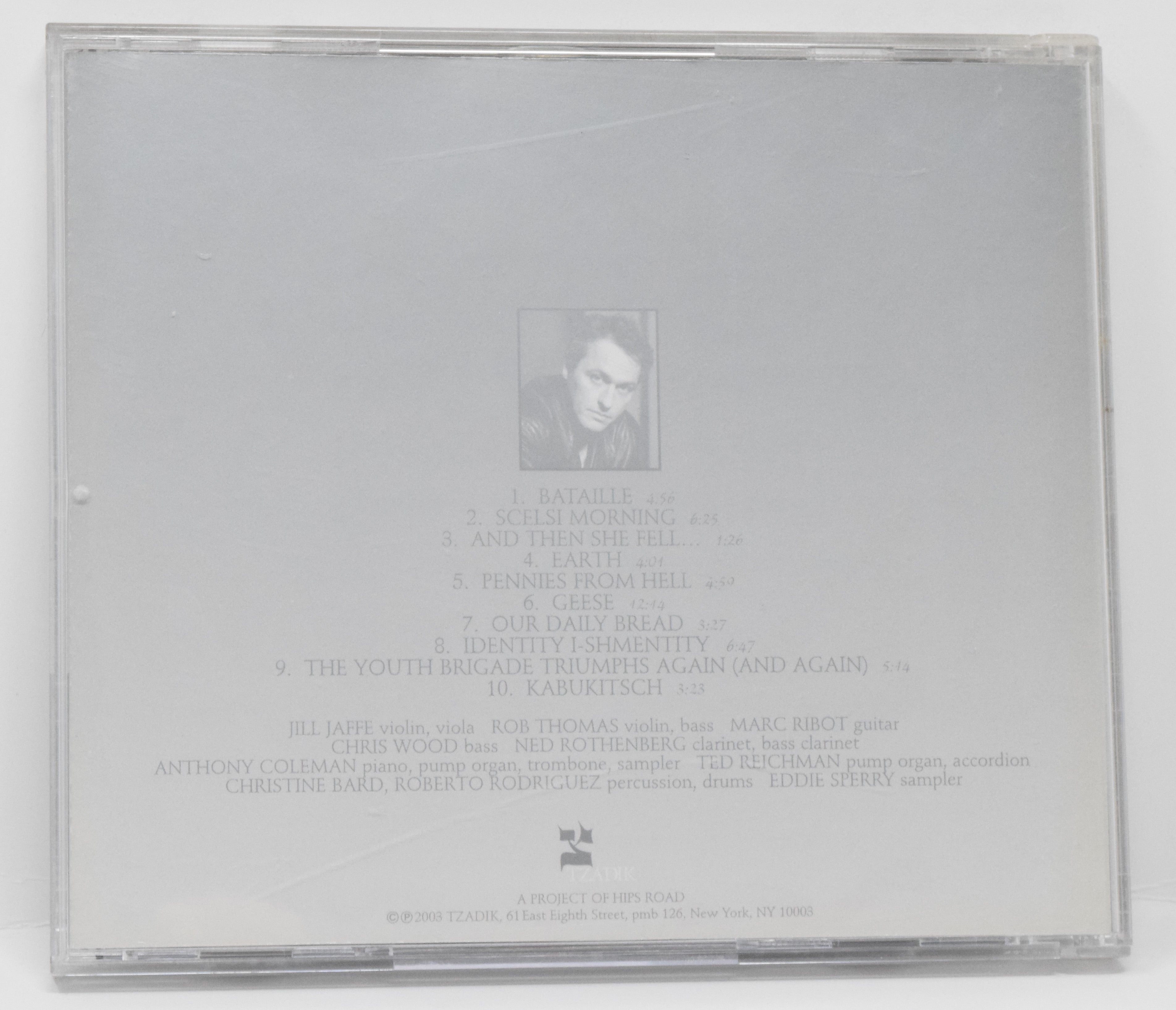 Marc Ribot Scelsi Morning CD