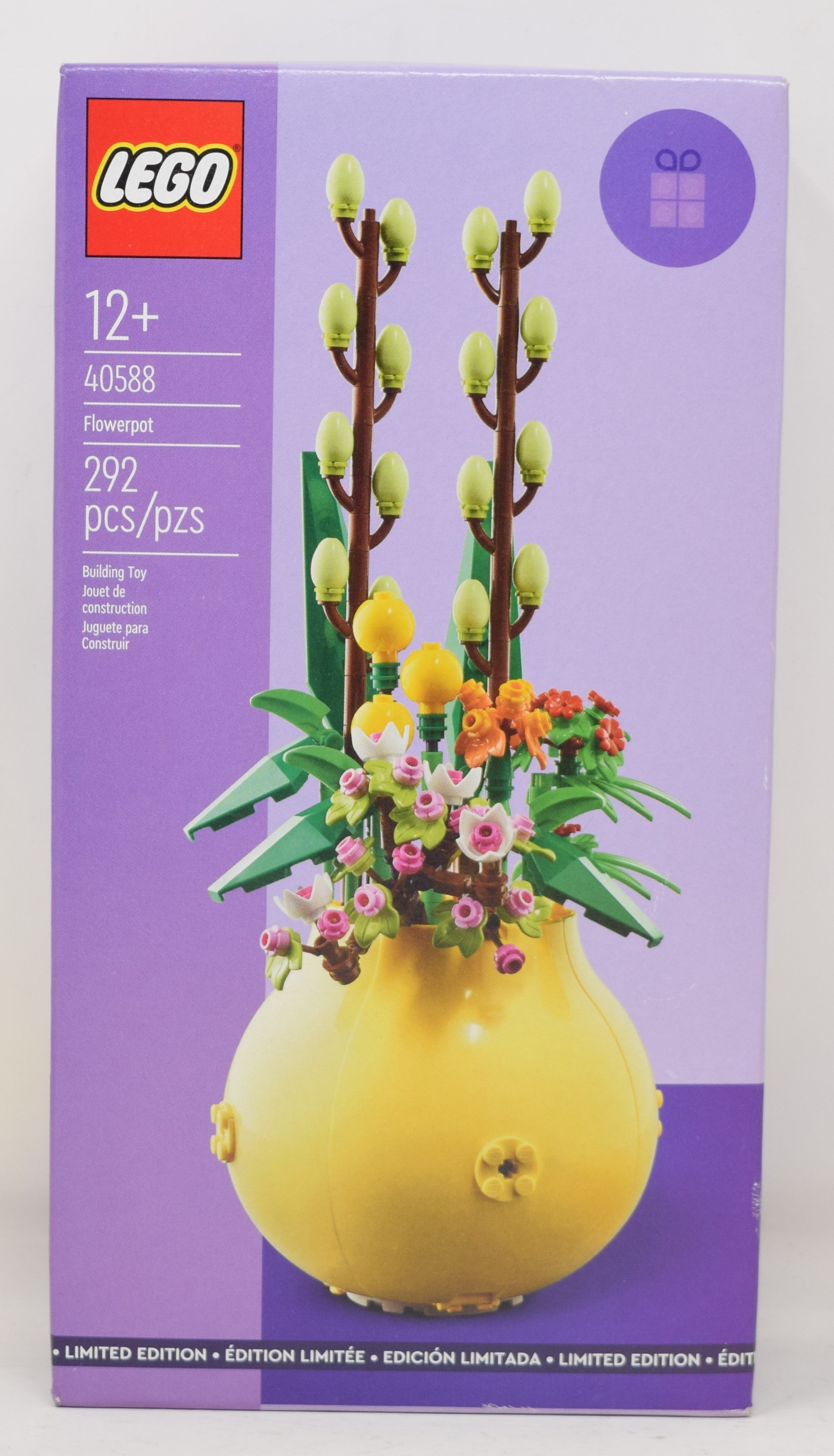 Lego Flowerpot Flower Vase Botanical Set 40588 New
