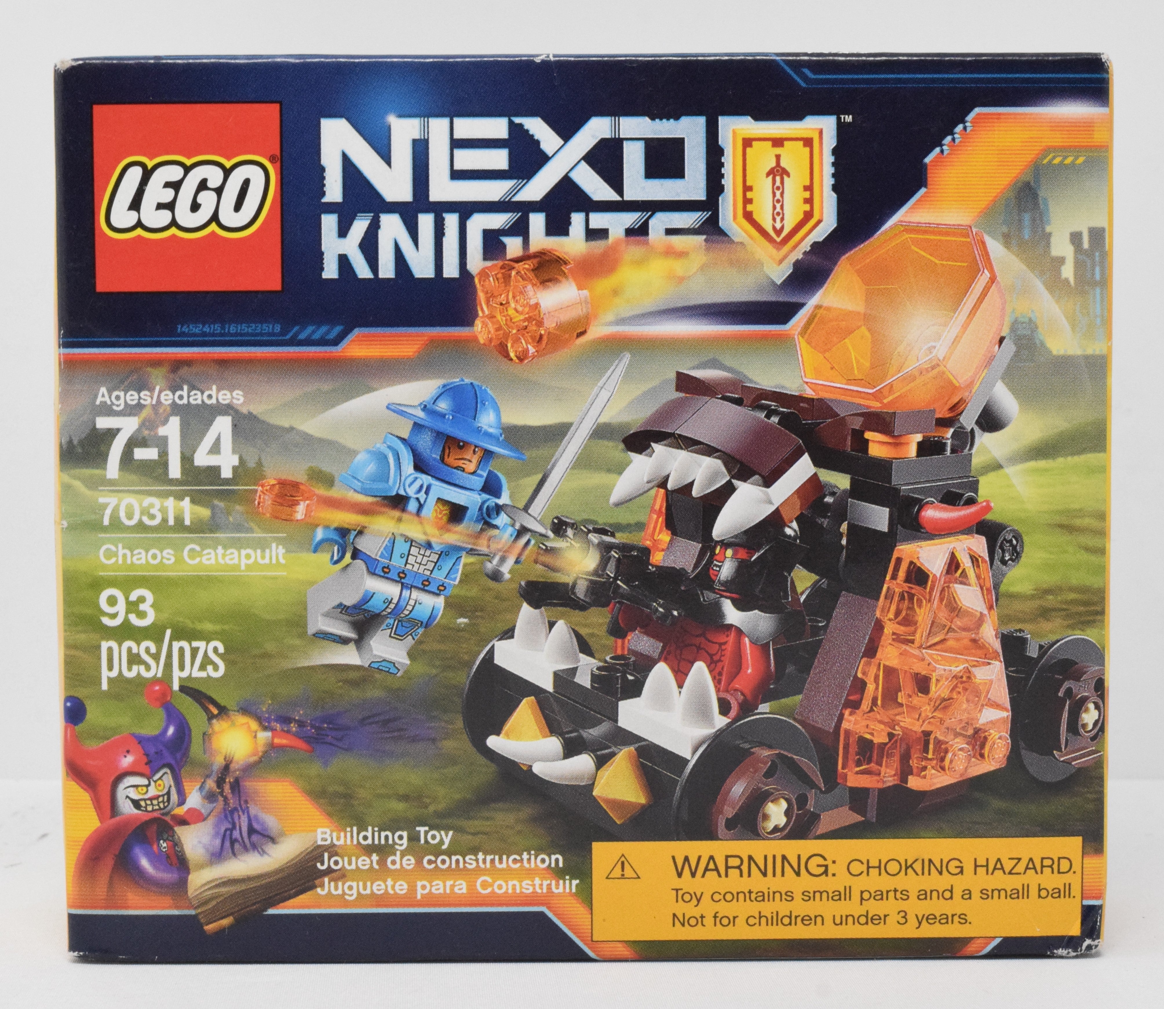 Lego Nexo Knights Chaos Catapult Set 70311 New