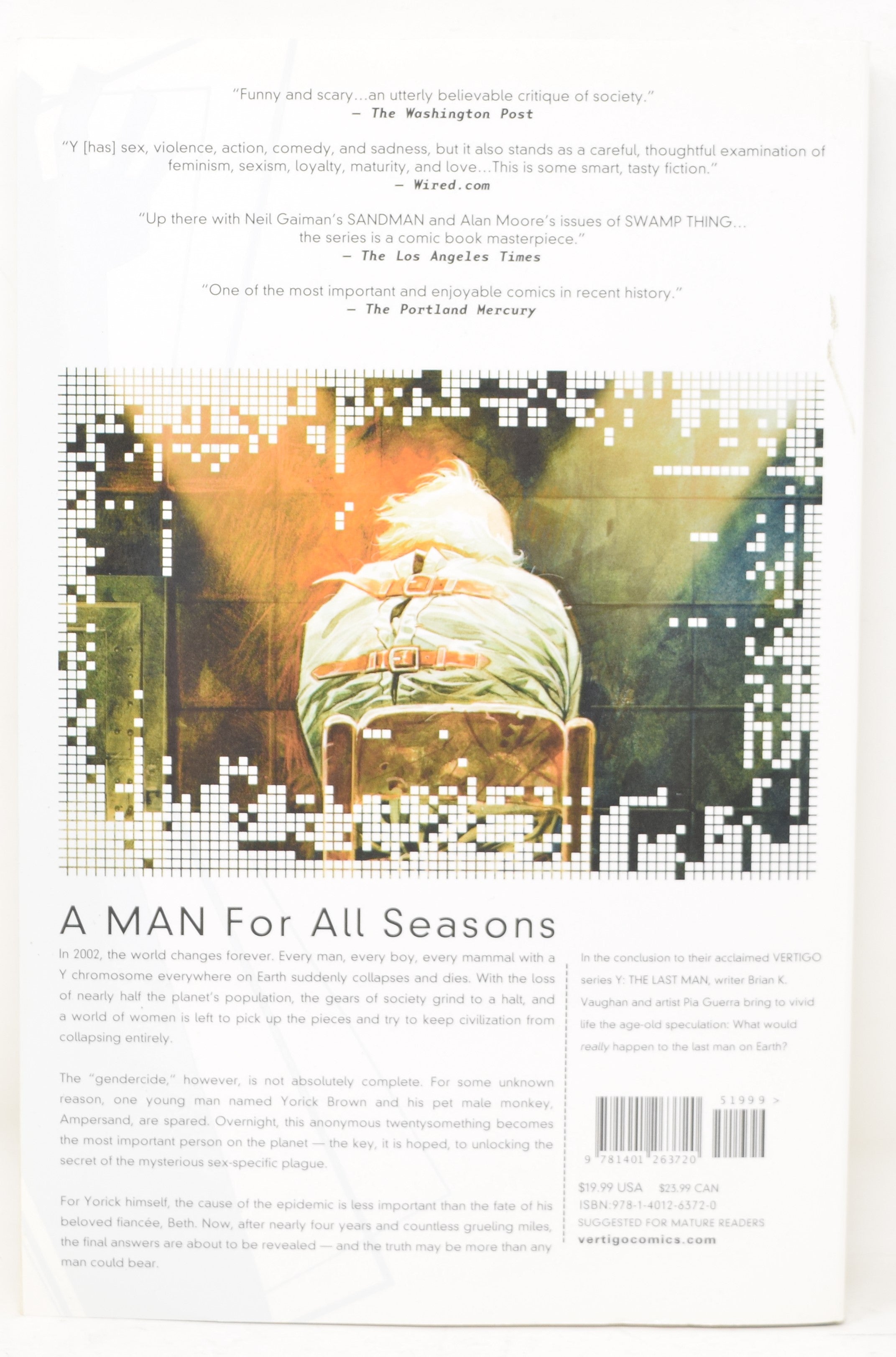 Y: The Last Man Book 5 TP Vertigo DC 2016 NM New